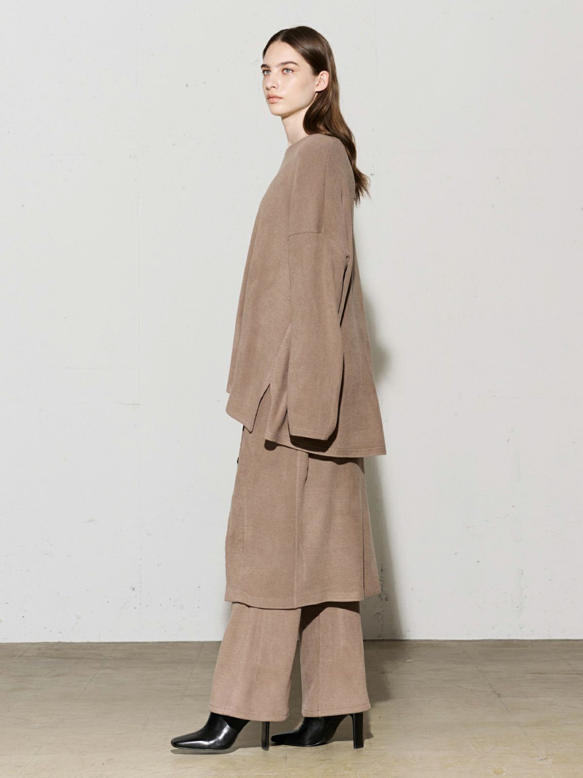 リブワイドプルオーバー