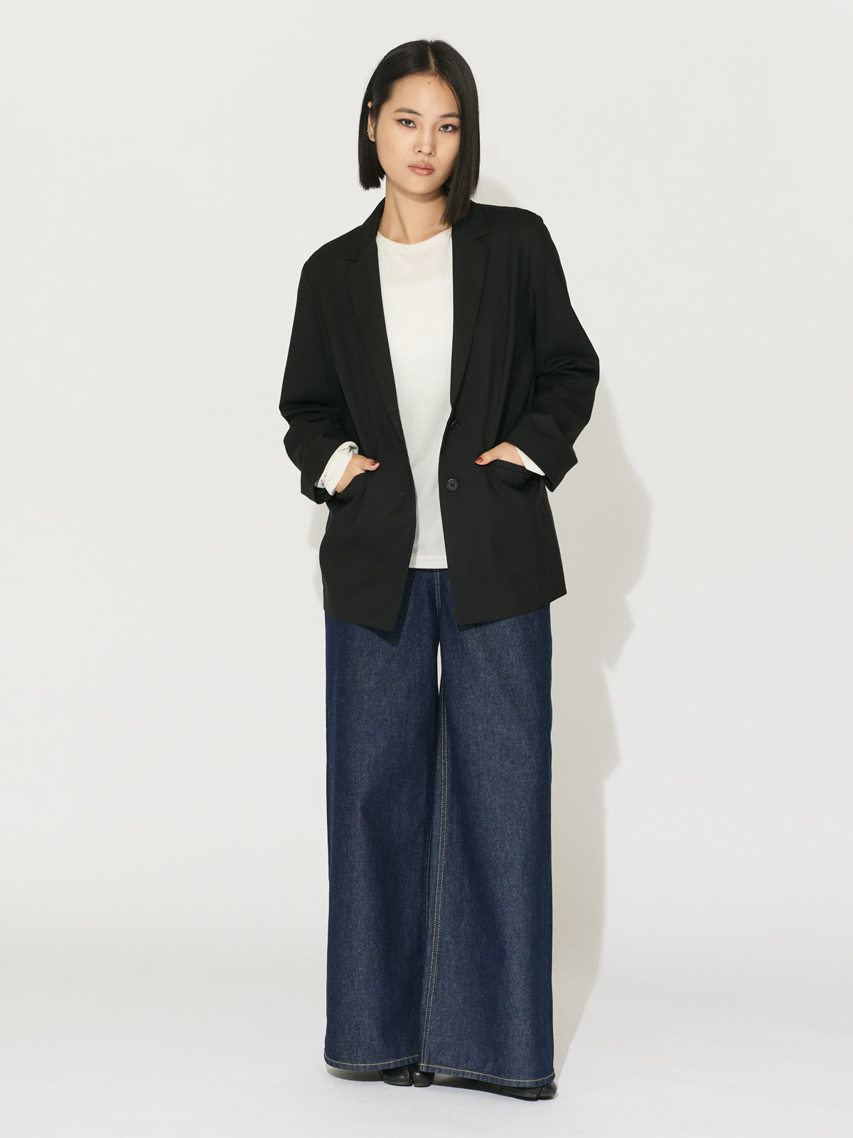 sheer velour pullover