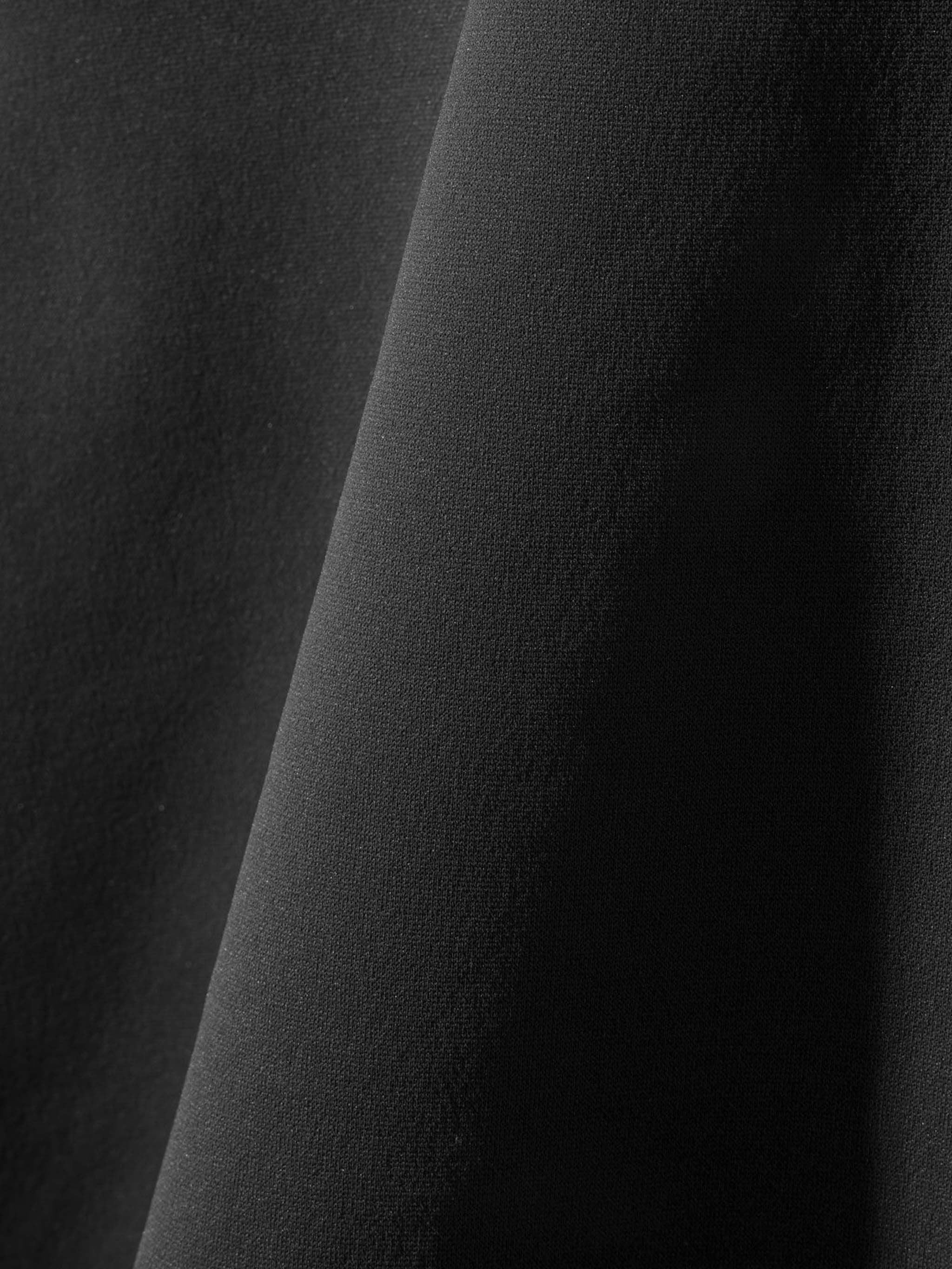 ダブルニットハイネックロングプルオーバー