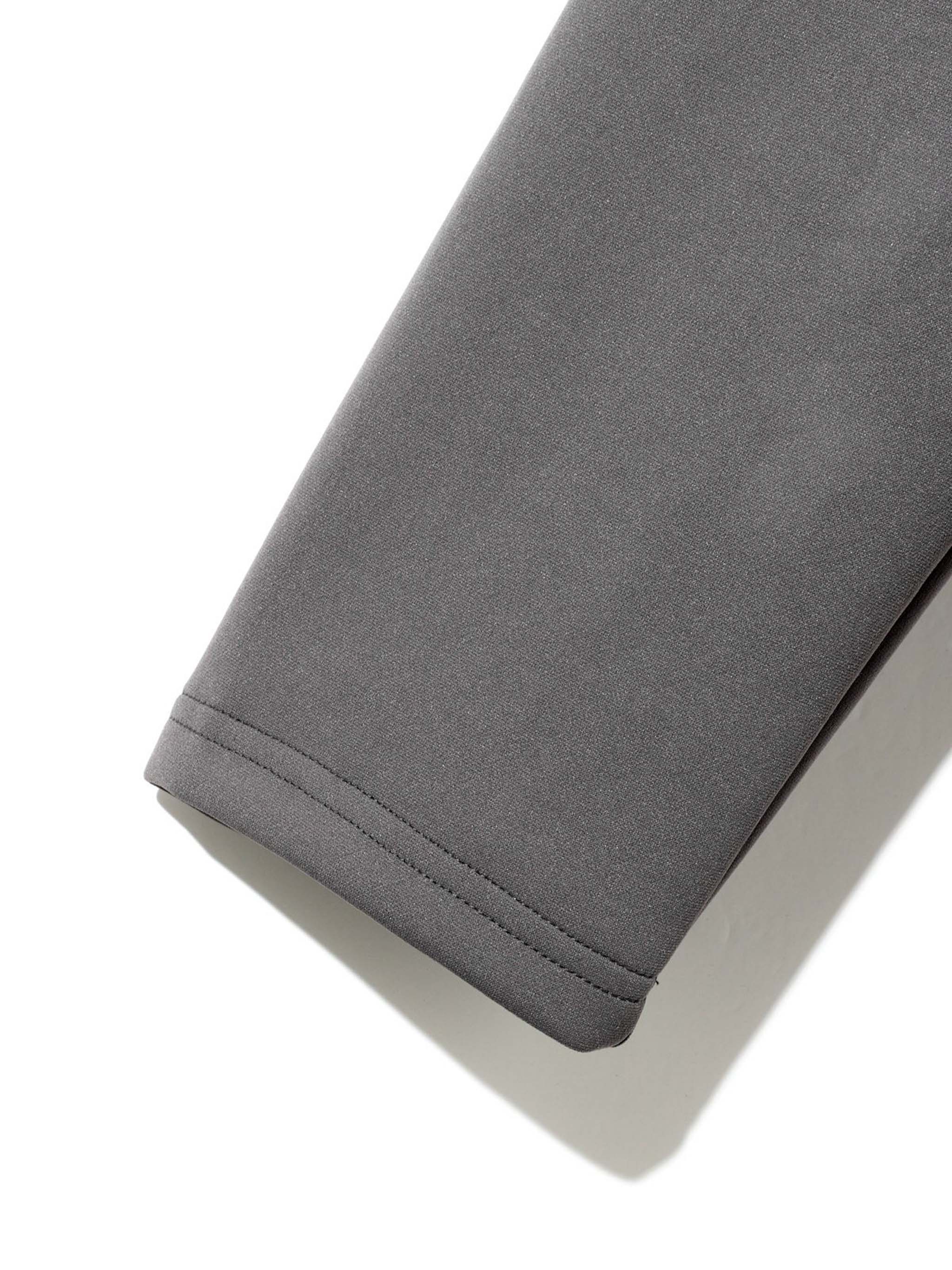 ダブルニットハイネックロングプルオーバー