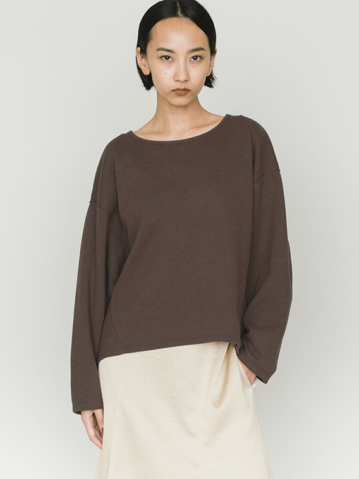 wide cocoon pullover