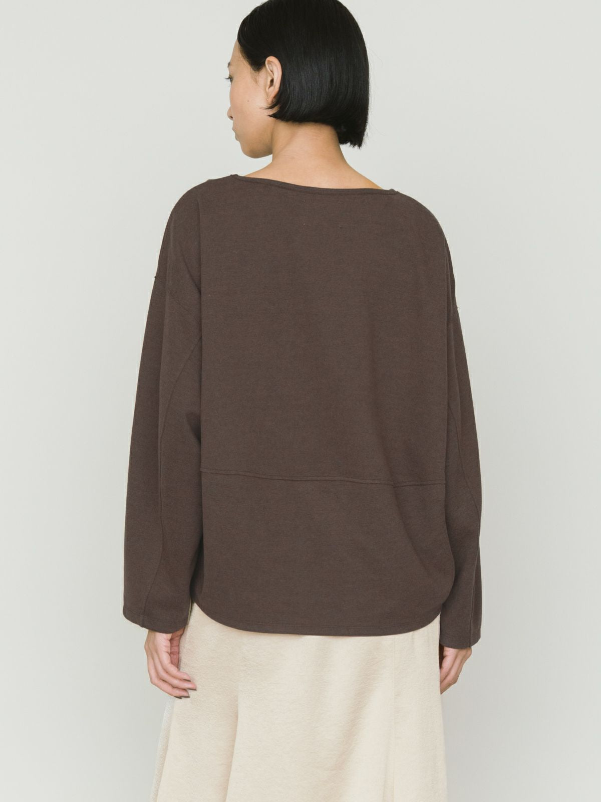 wide cocoon pullover