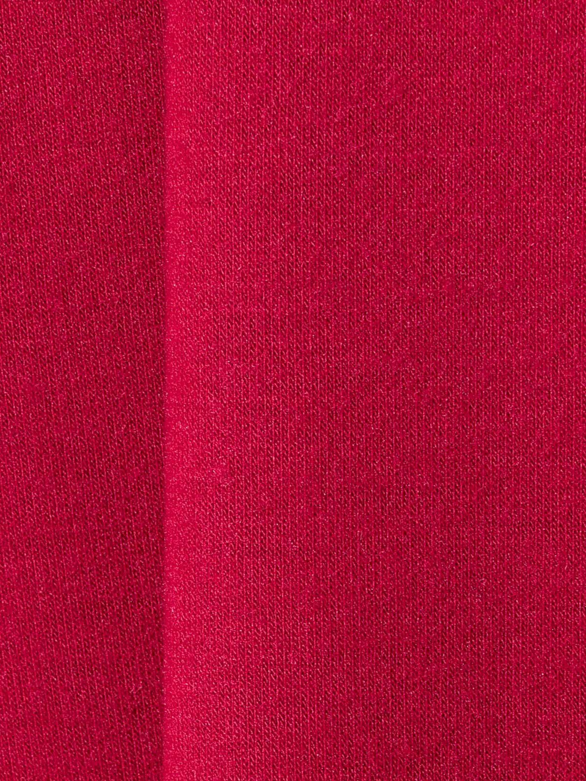 hi-neck round hem pullover