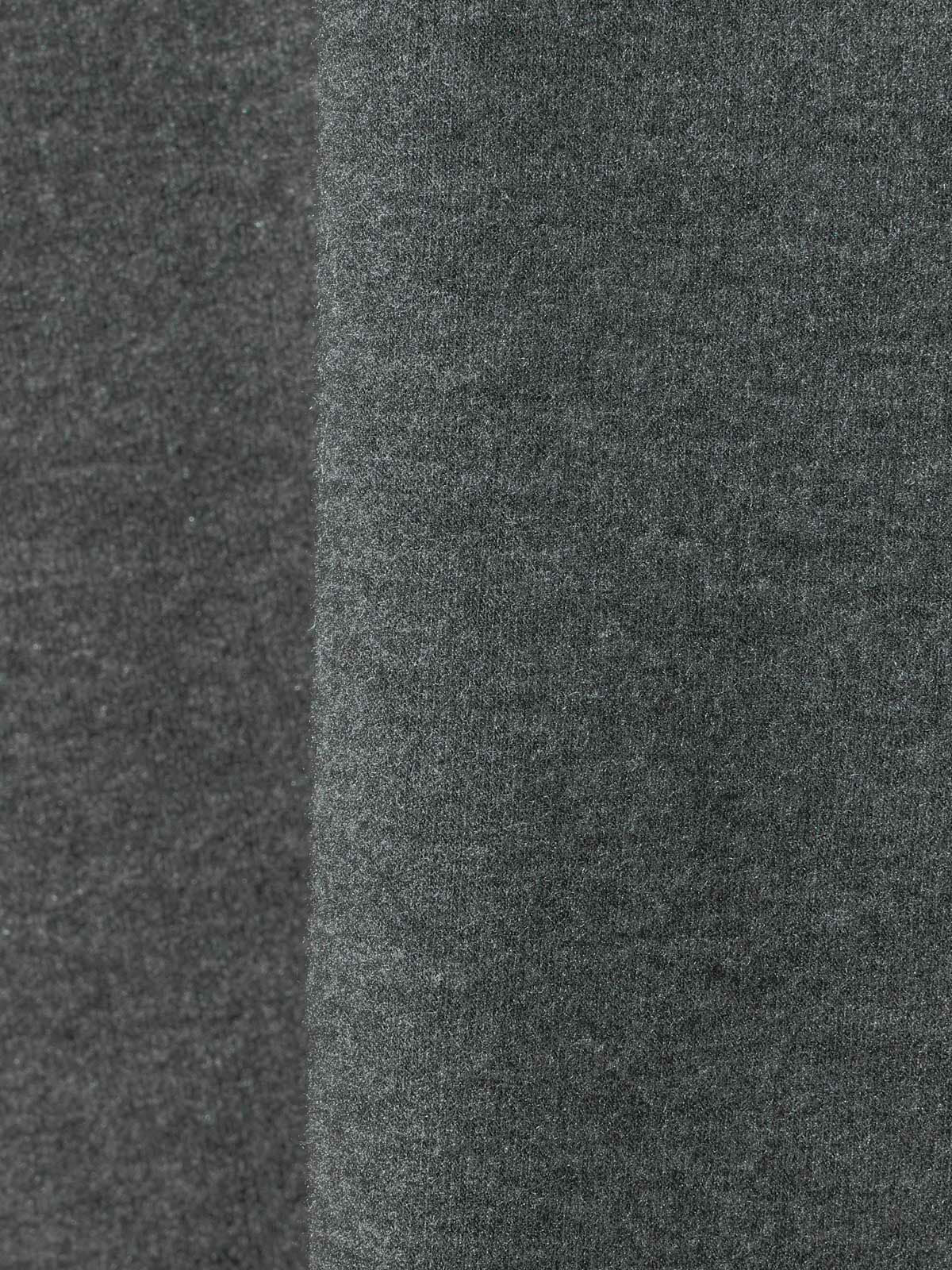 hi-neck round hem pullover