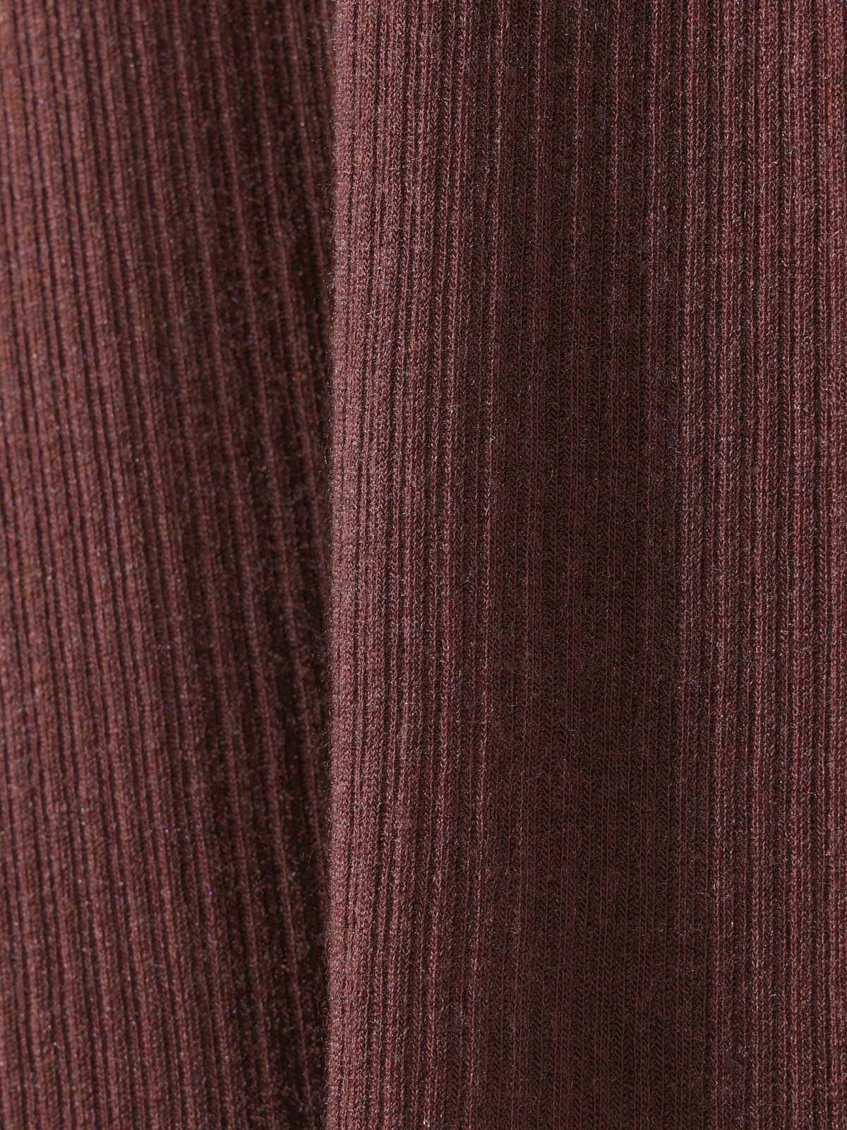 warm sheer rib pullover