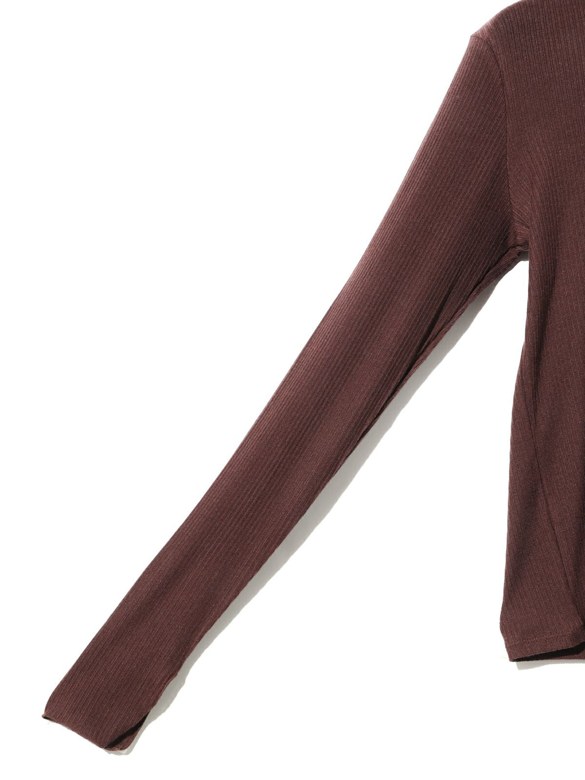 warm sheer rib pullover