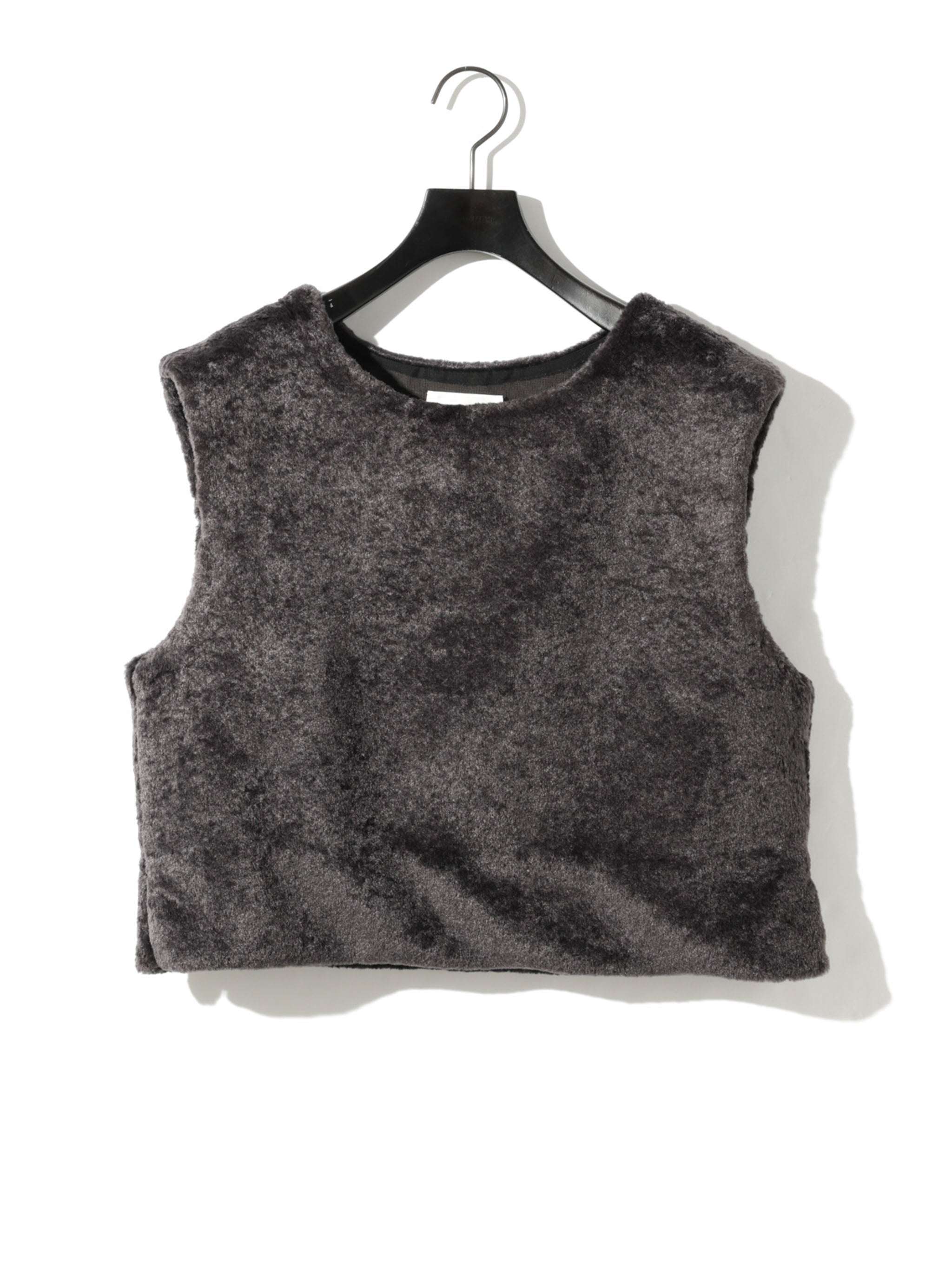 fleece fur vest