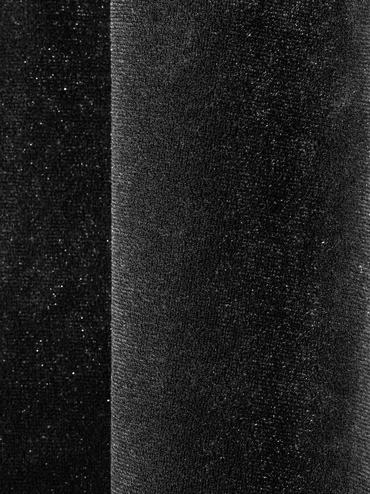 crew neck velour cardigan