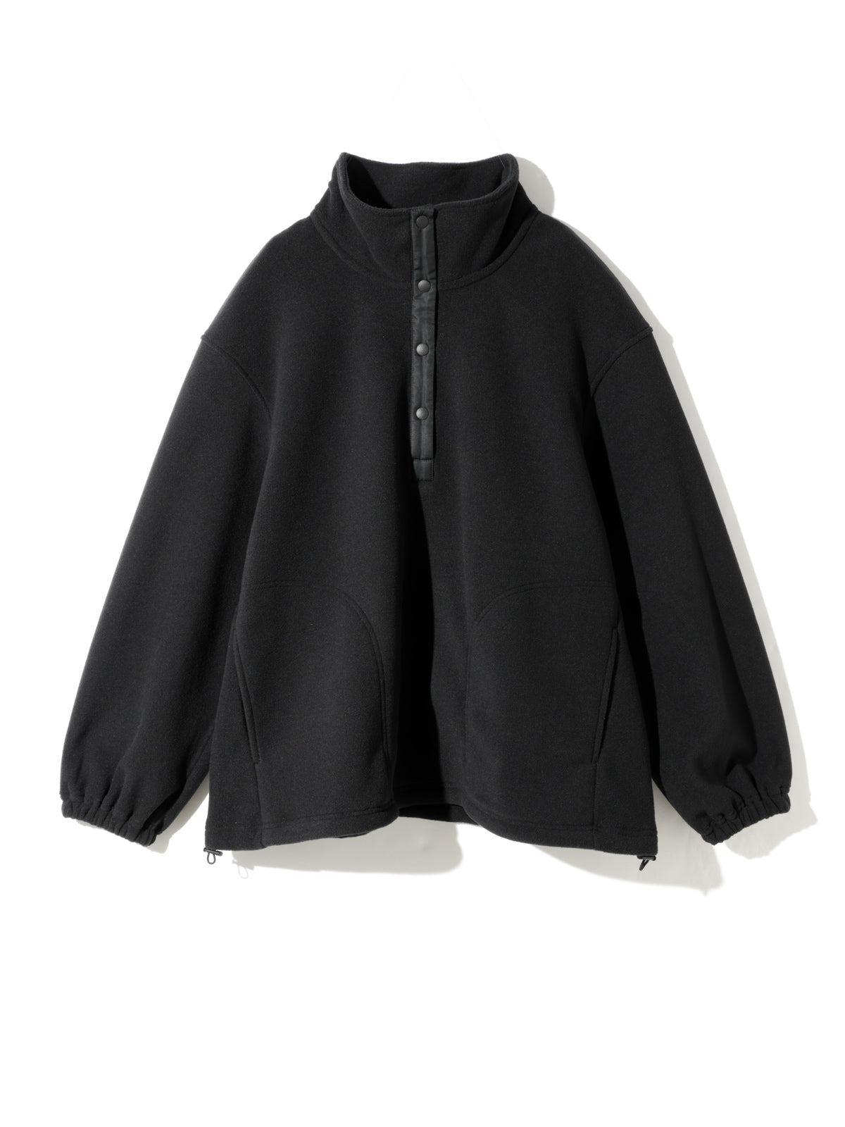 fleece anorak pullover