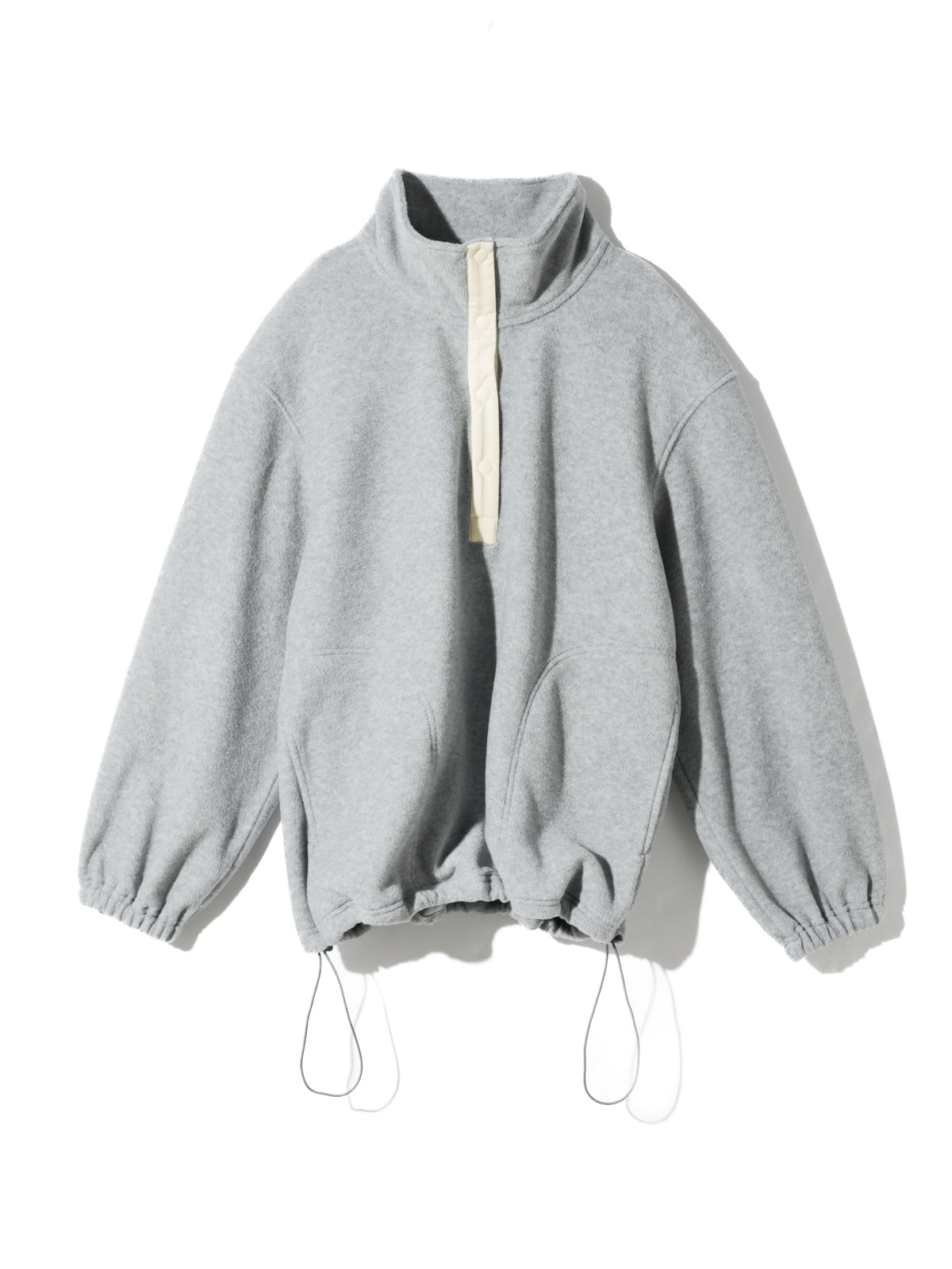 fleece anorak pullover
