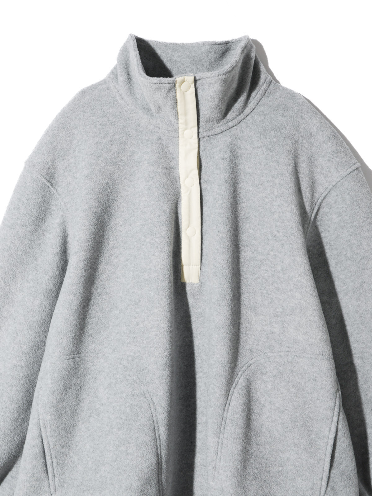 fleece anorak pullover