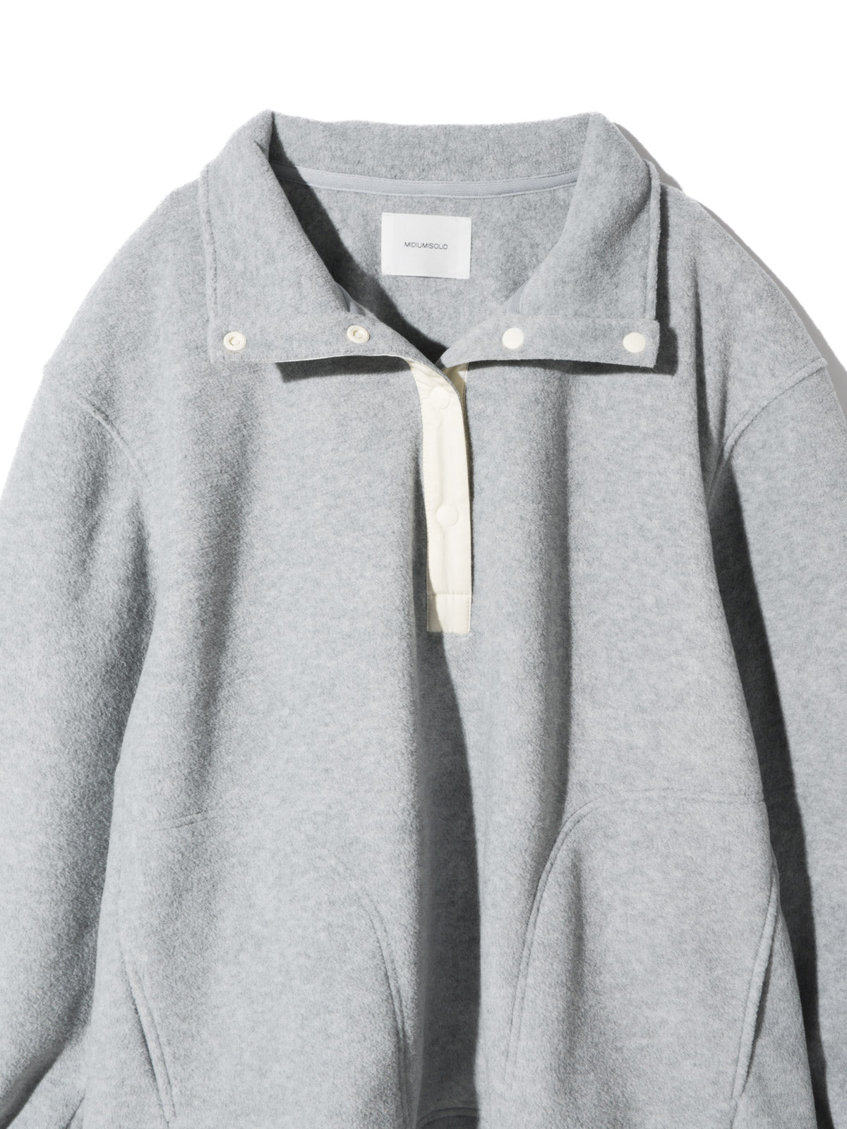 fleece anorak pullover