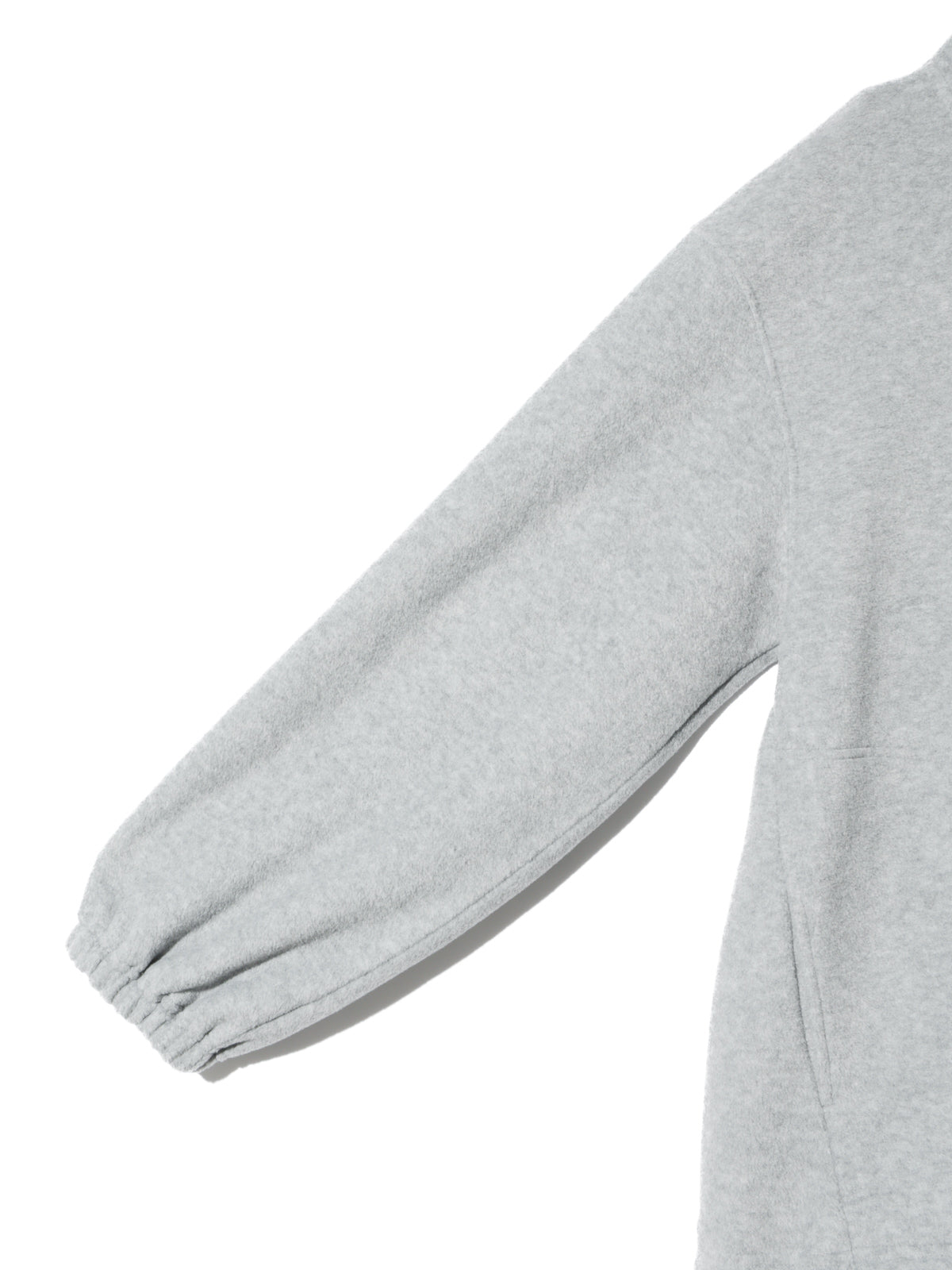 fleece anorak pullover