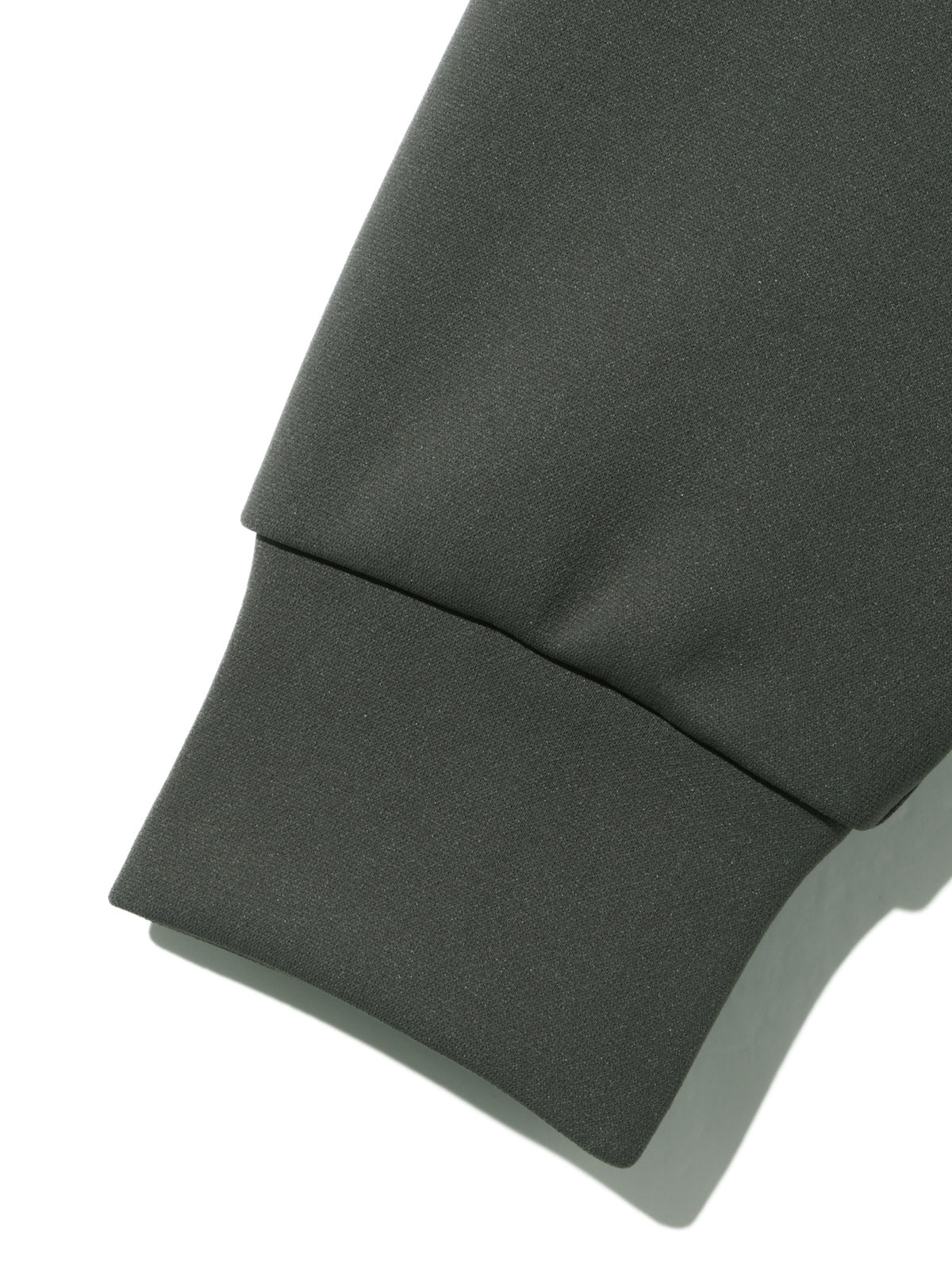 double knit long sleeve pullover