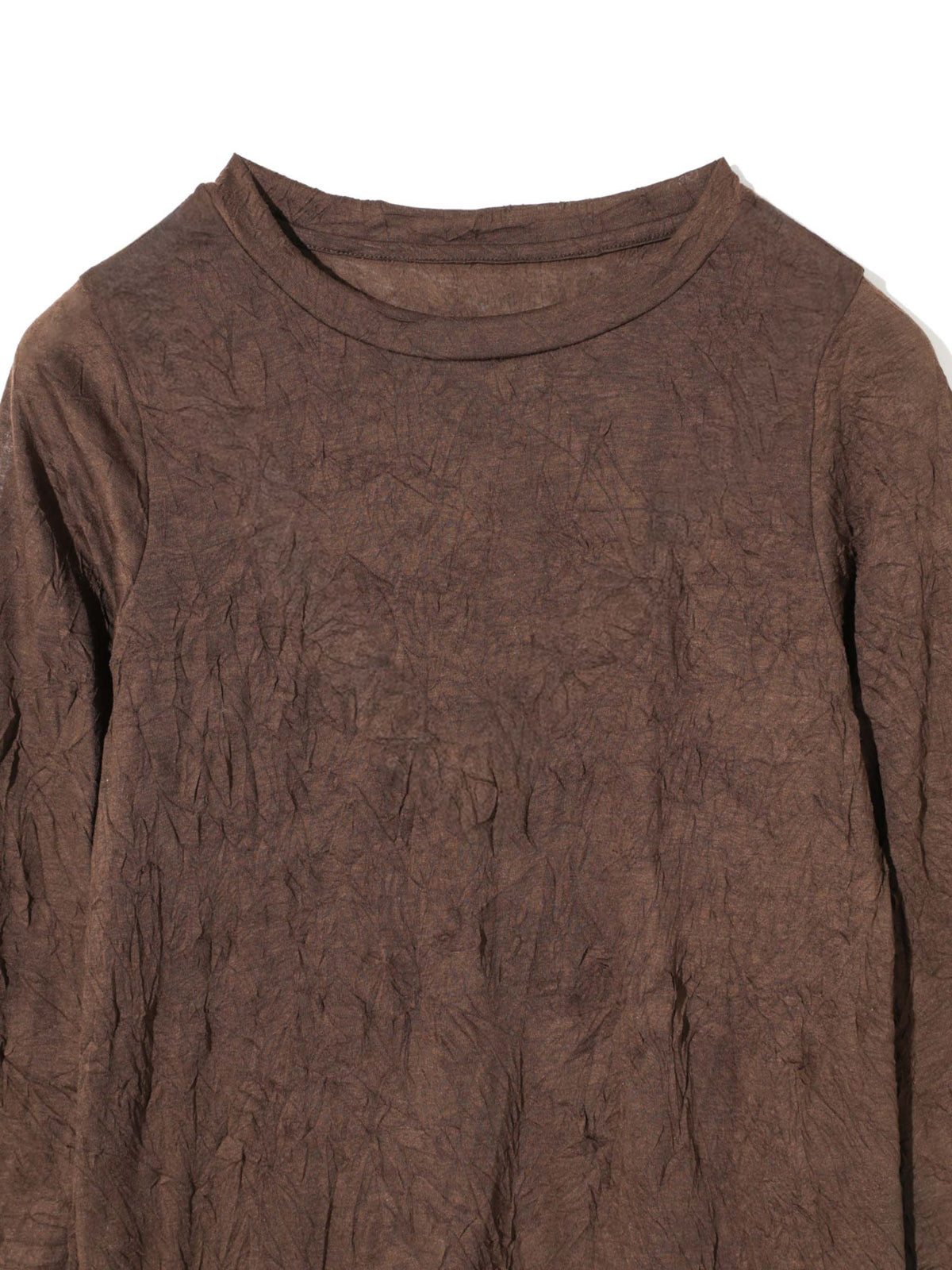 washar sheer crew neck inner