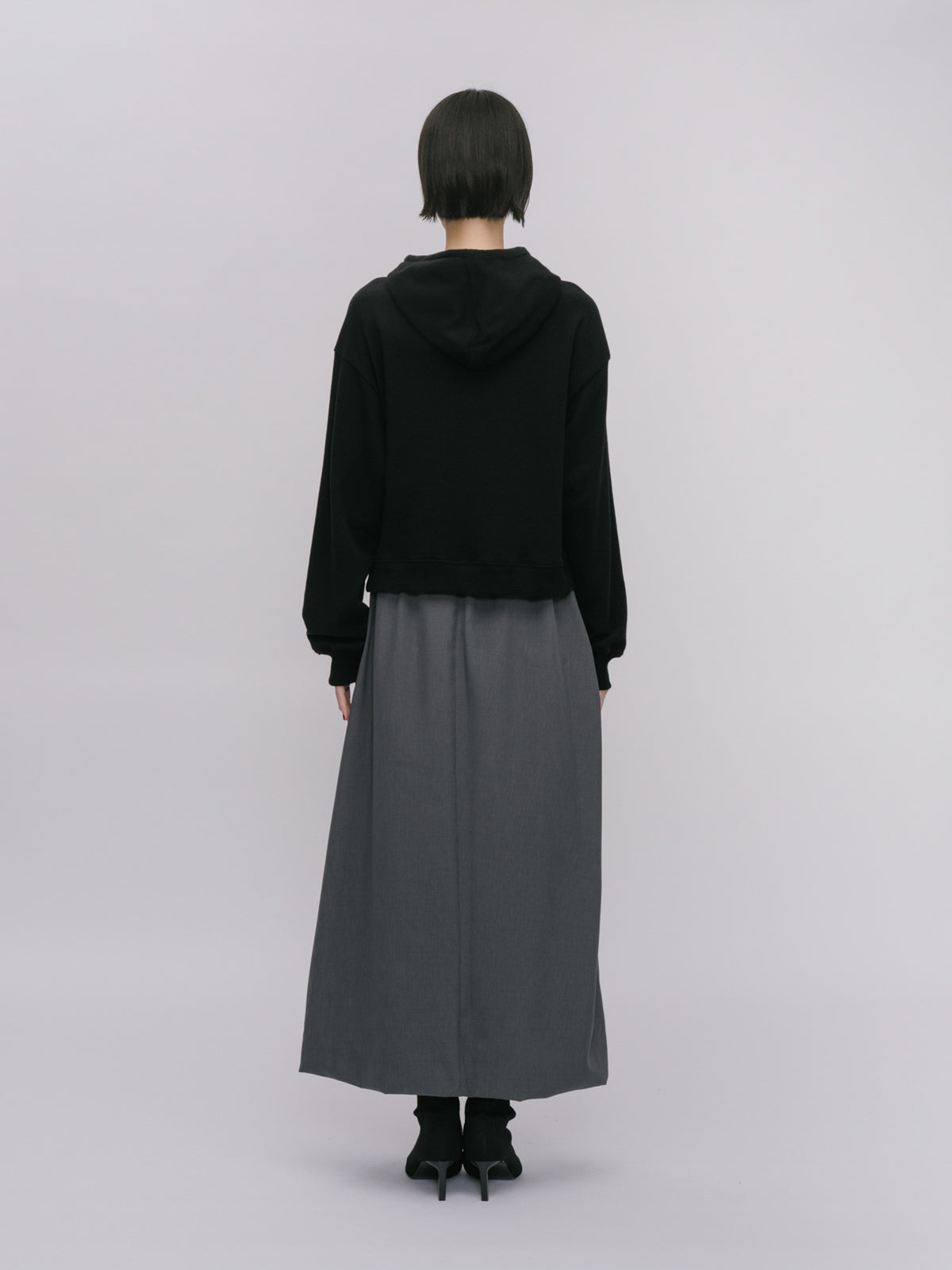 compact sweat hoodie