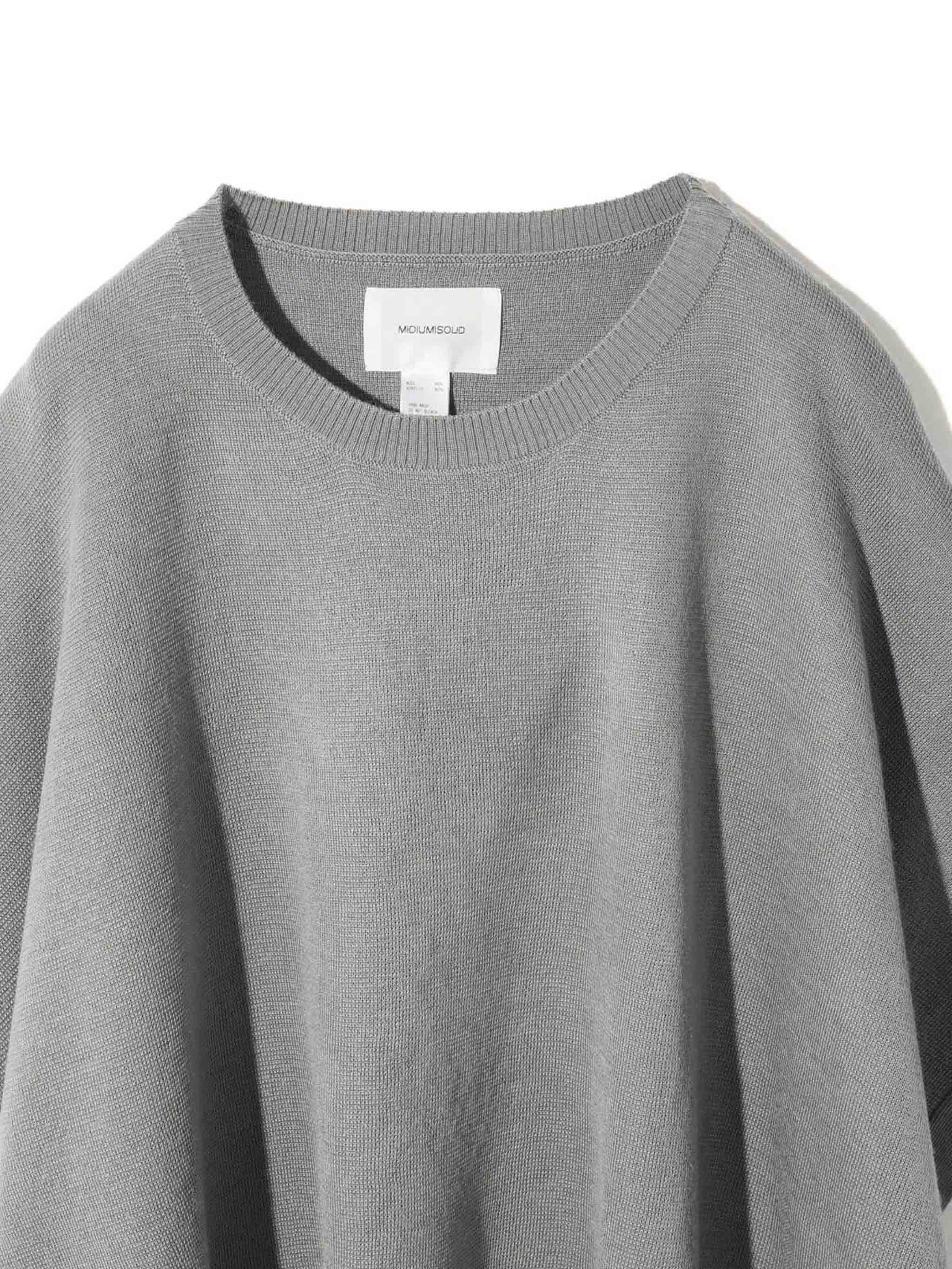 サイドリボンポンチョ