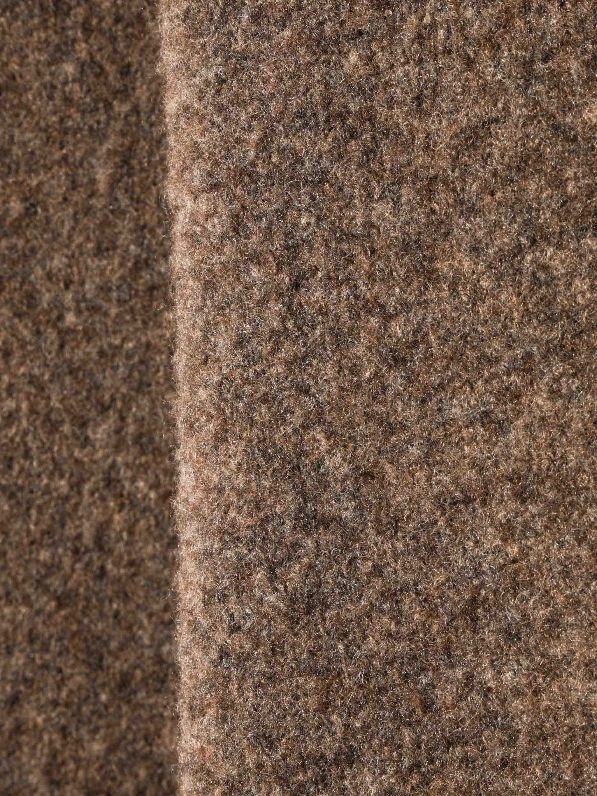 wool curve sleeve pullover