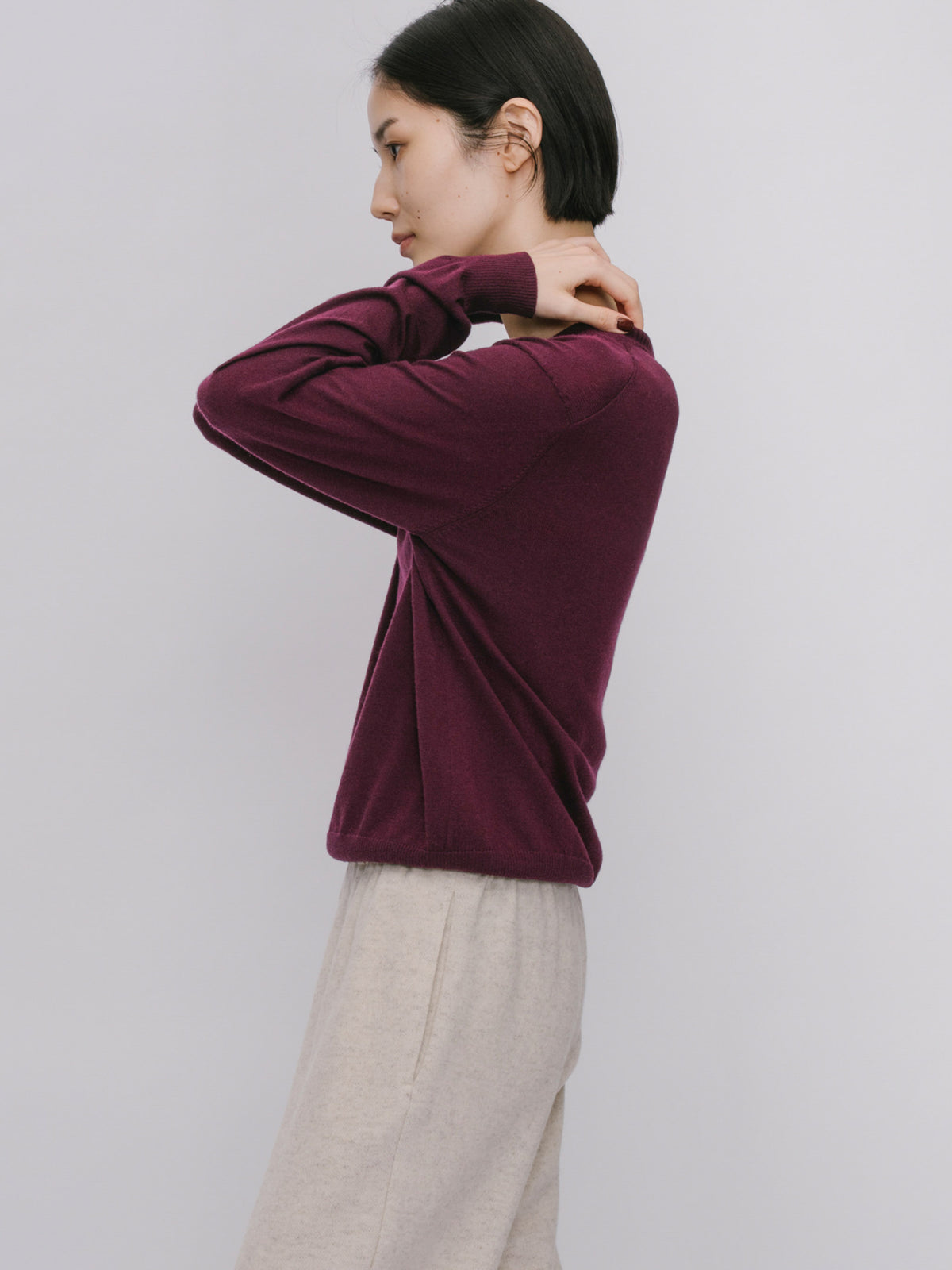 basic knit pullover