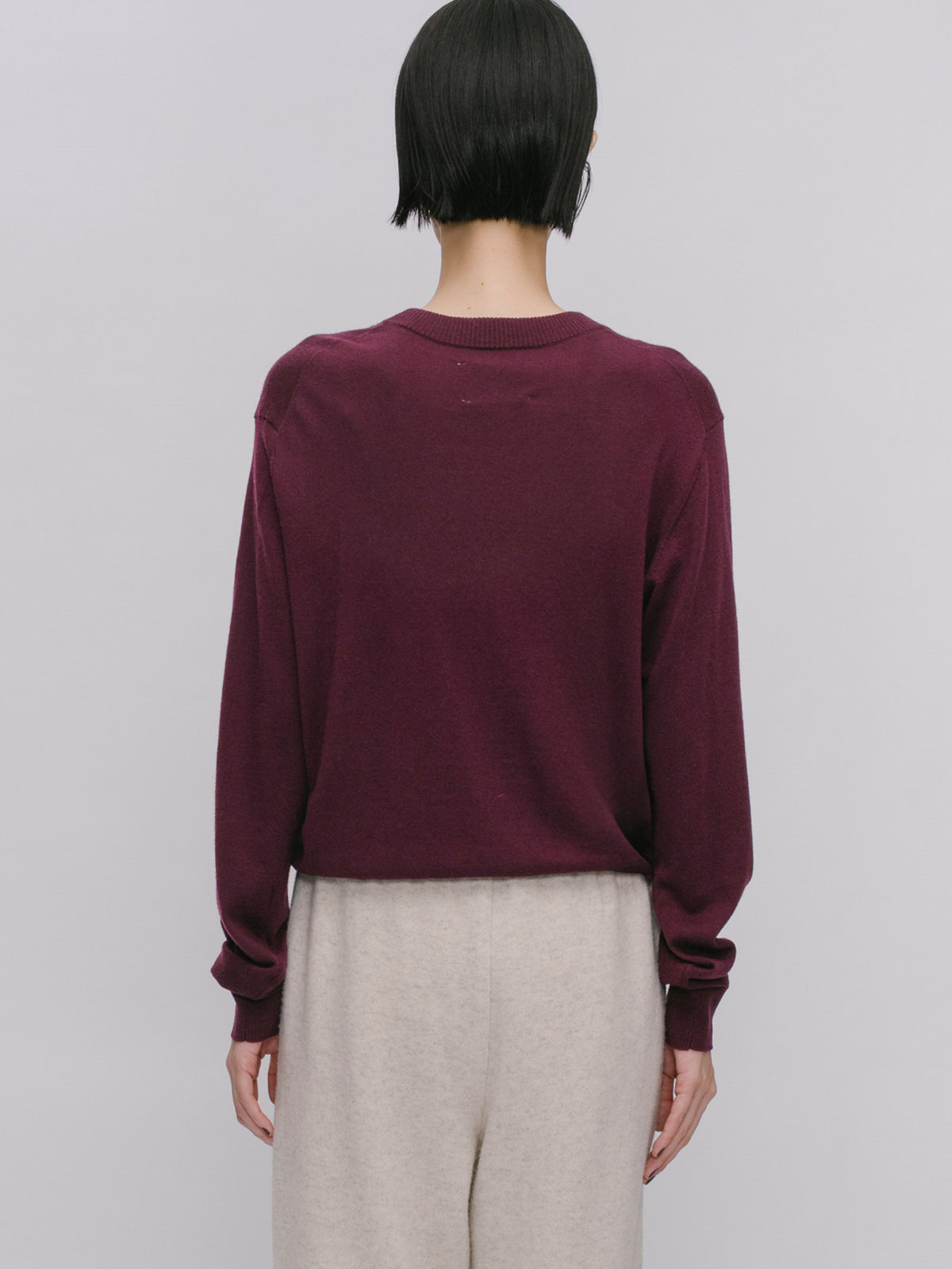 basic knit pullover