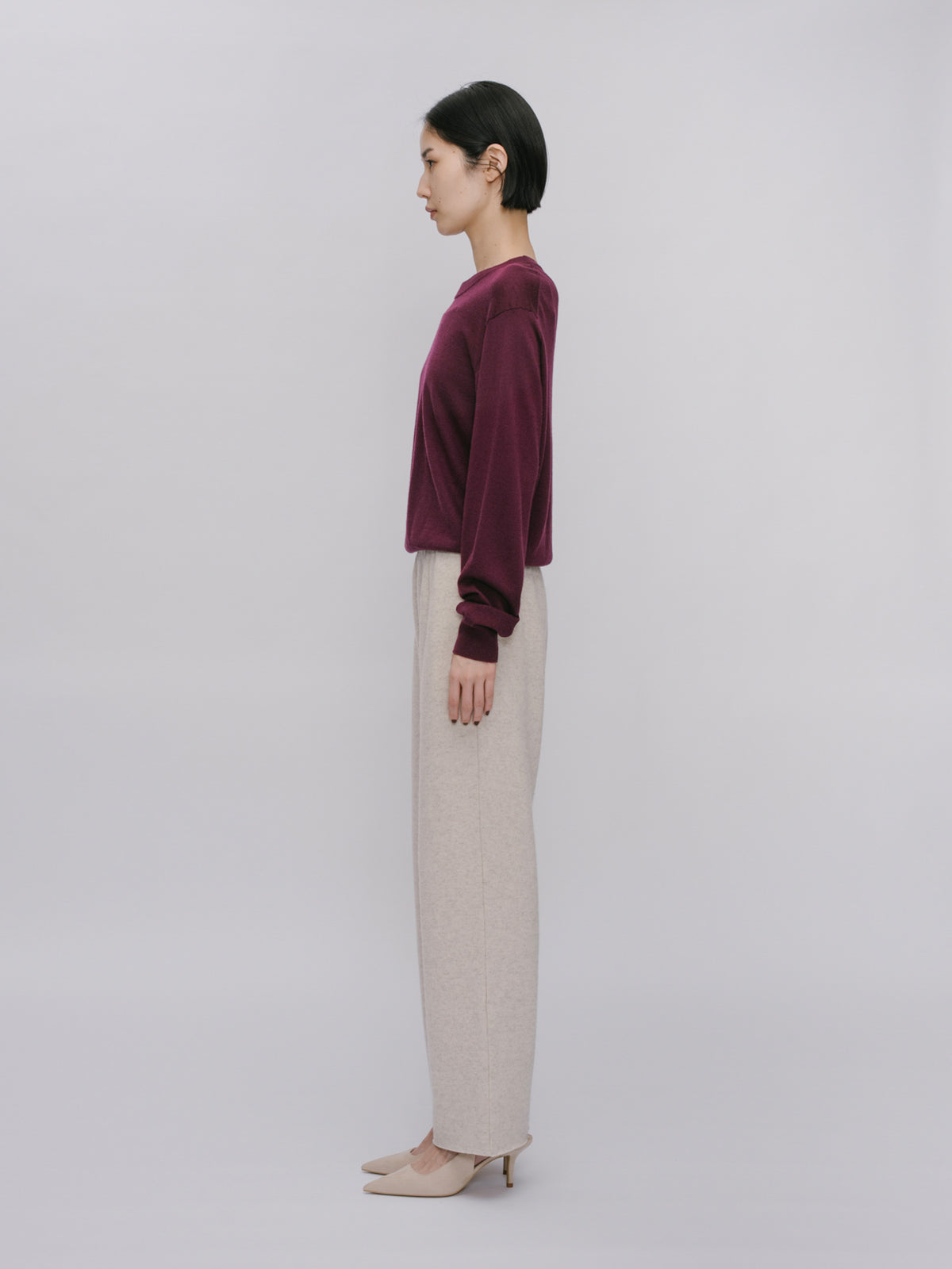 basic knit pullover
