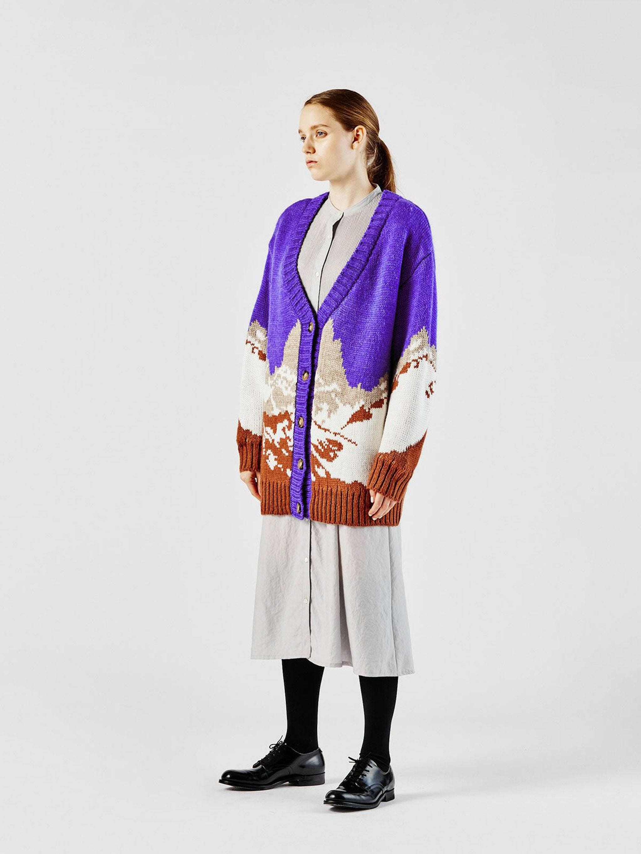 ジャカードカーディガン(4-1038)