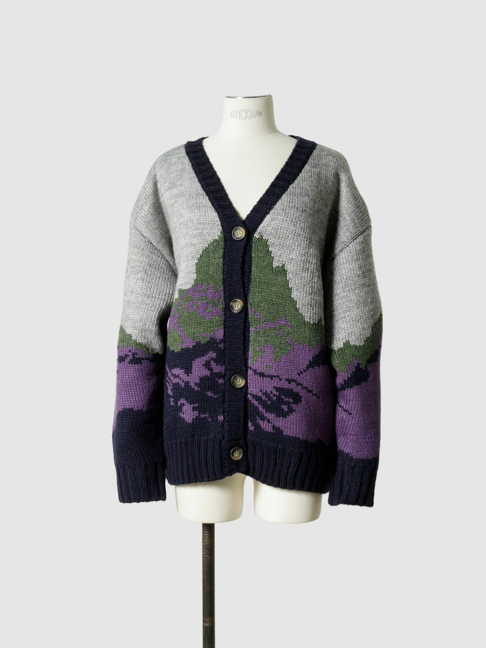 ジャカードカーディガン(4-1038)