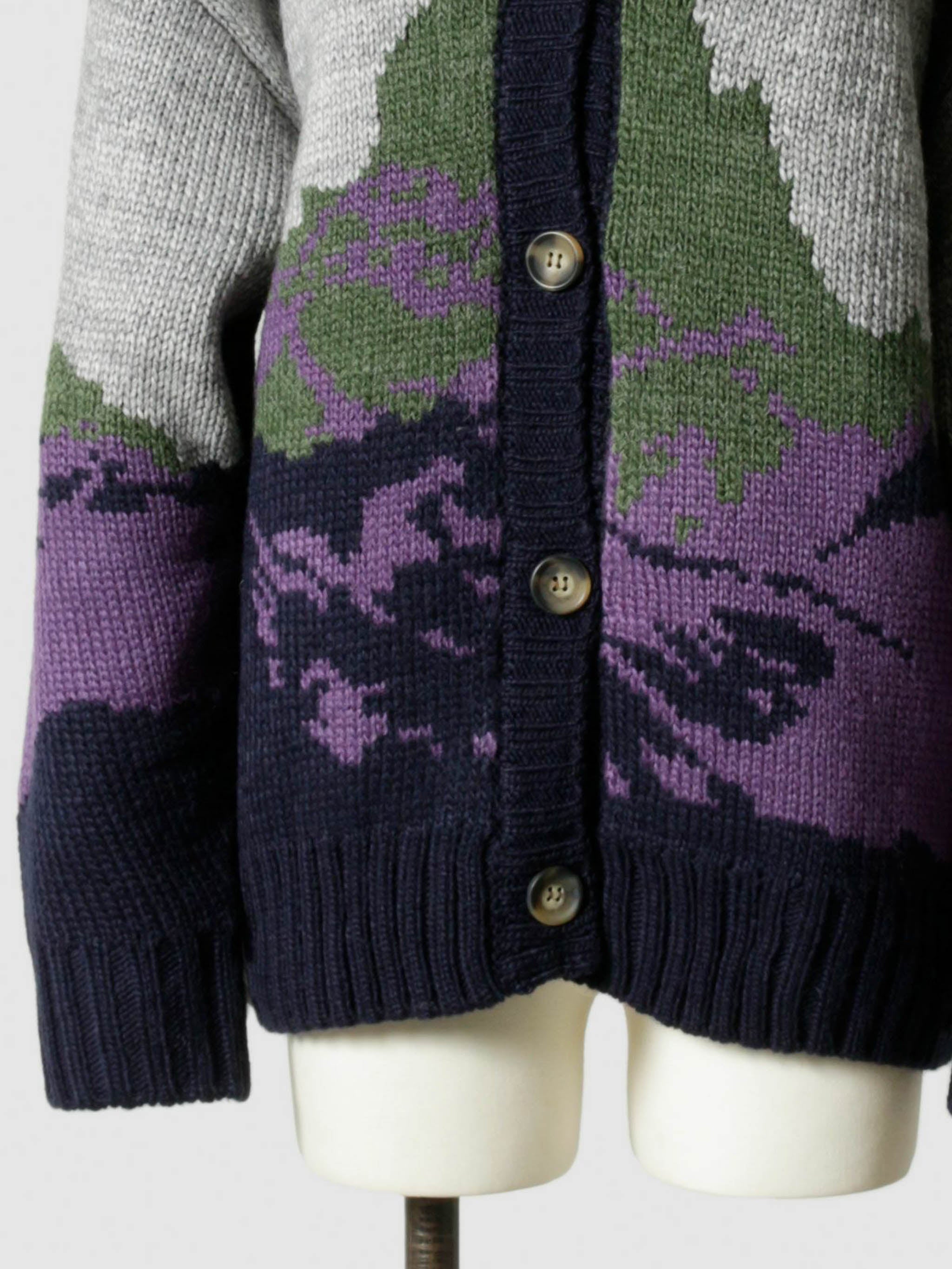 ジャカードカーディガン(4-1038)