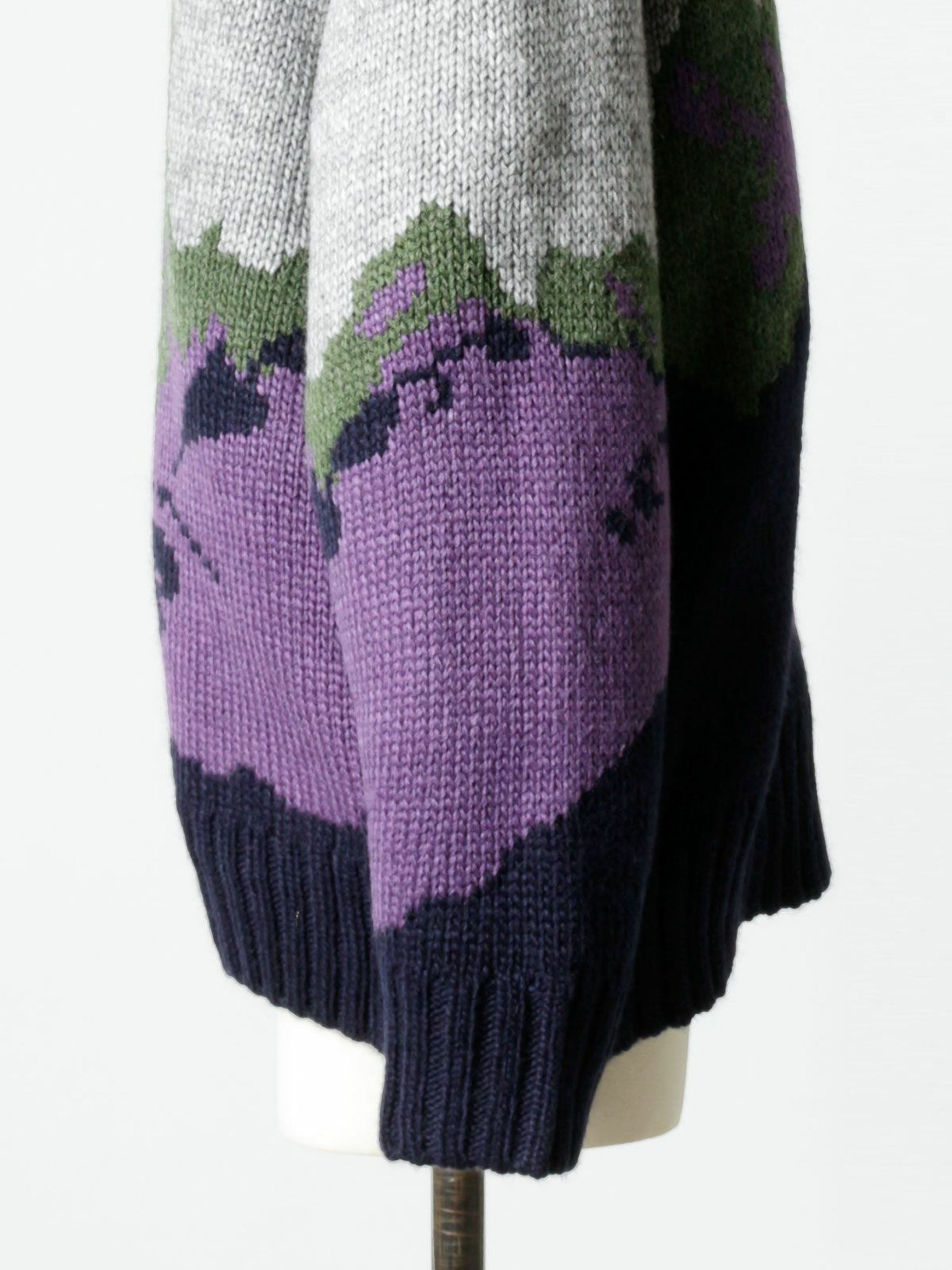 ジャカードカーディガン(4-1038)