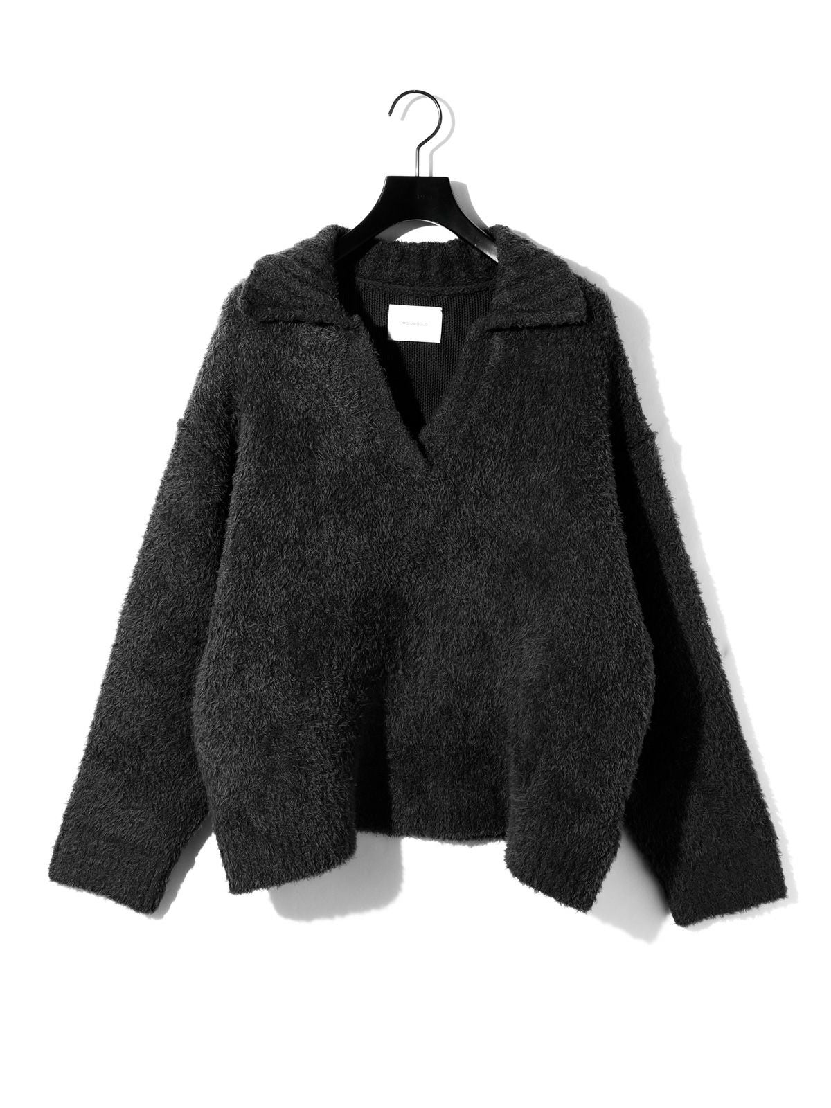 feather yarn skirtipper pullover