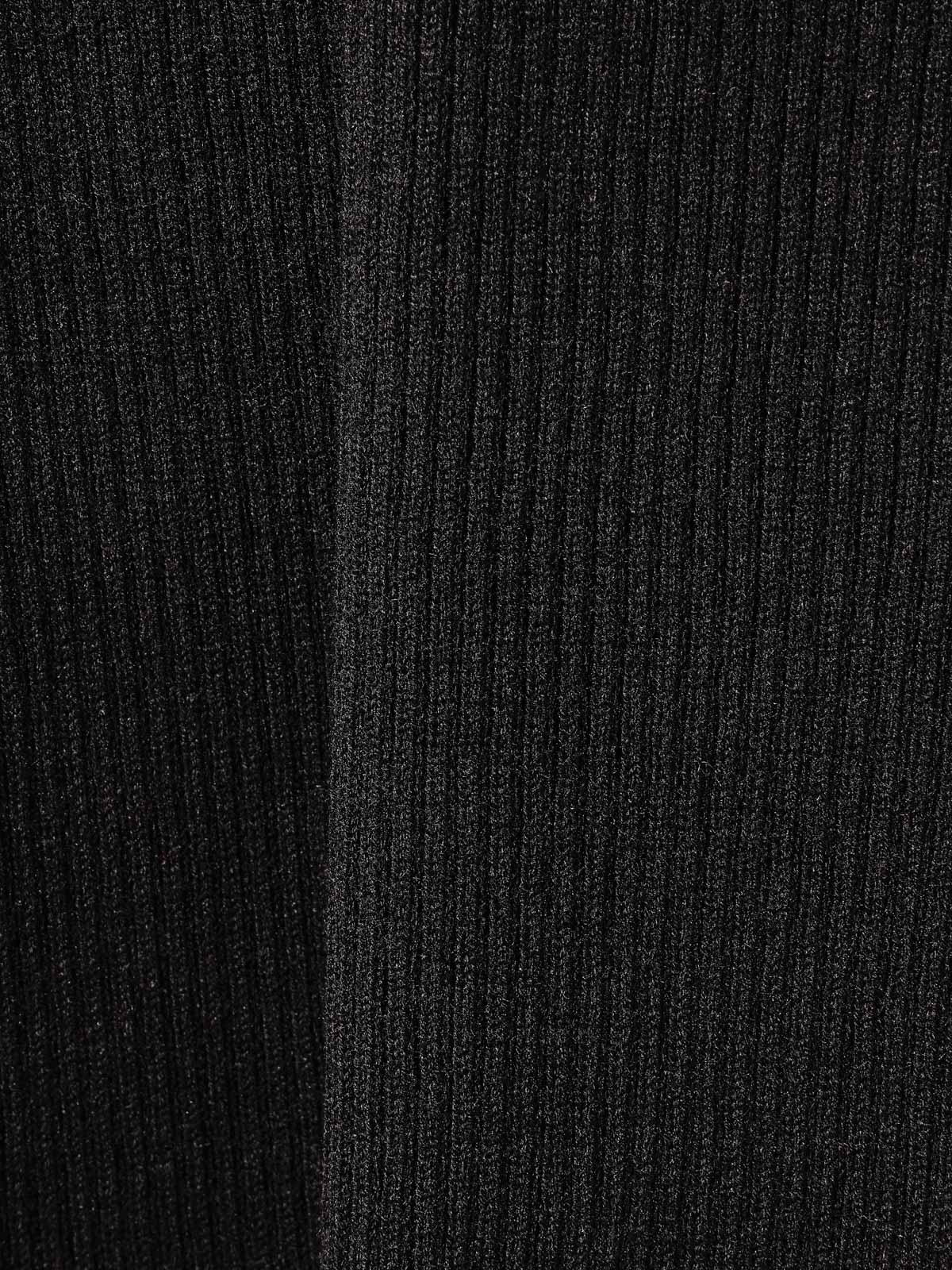 rib pintucked pullover