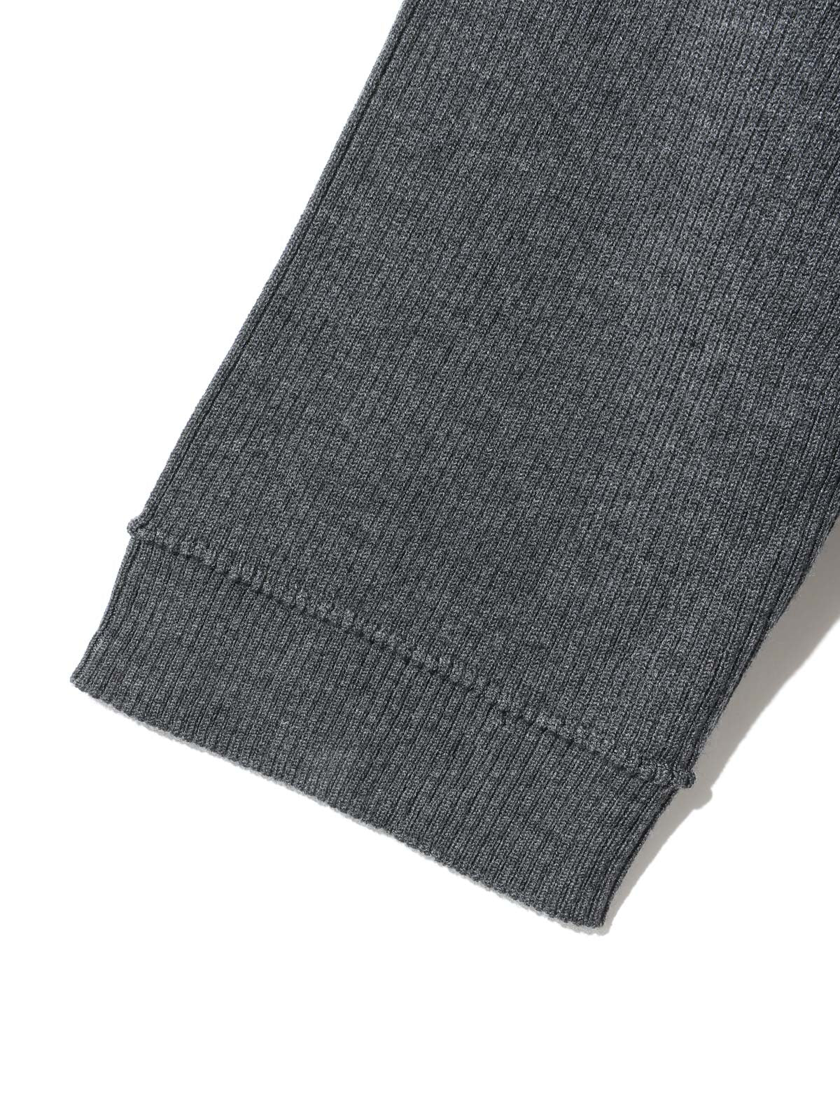 rib pintucked pullover