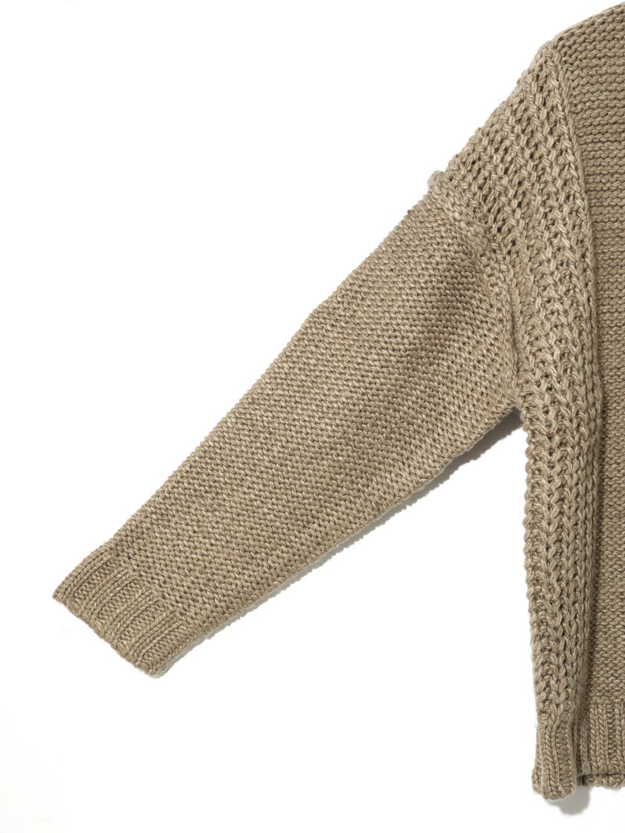 ローゲージVネックプルオーバー