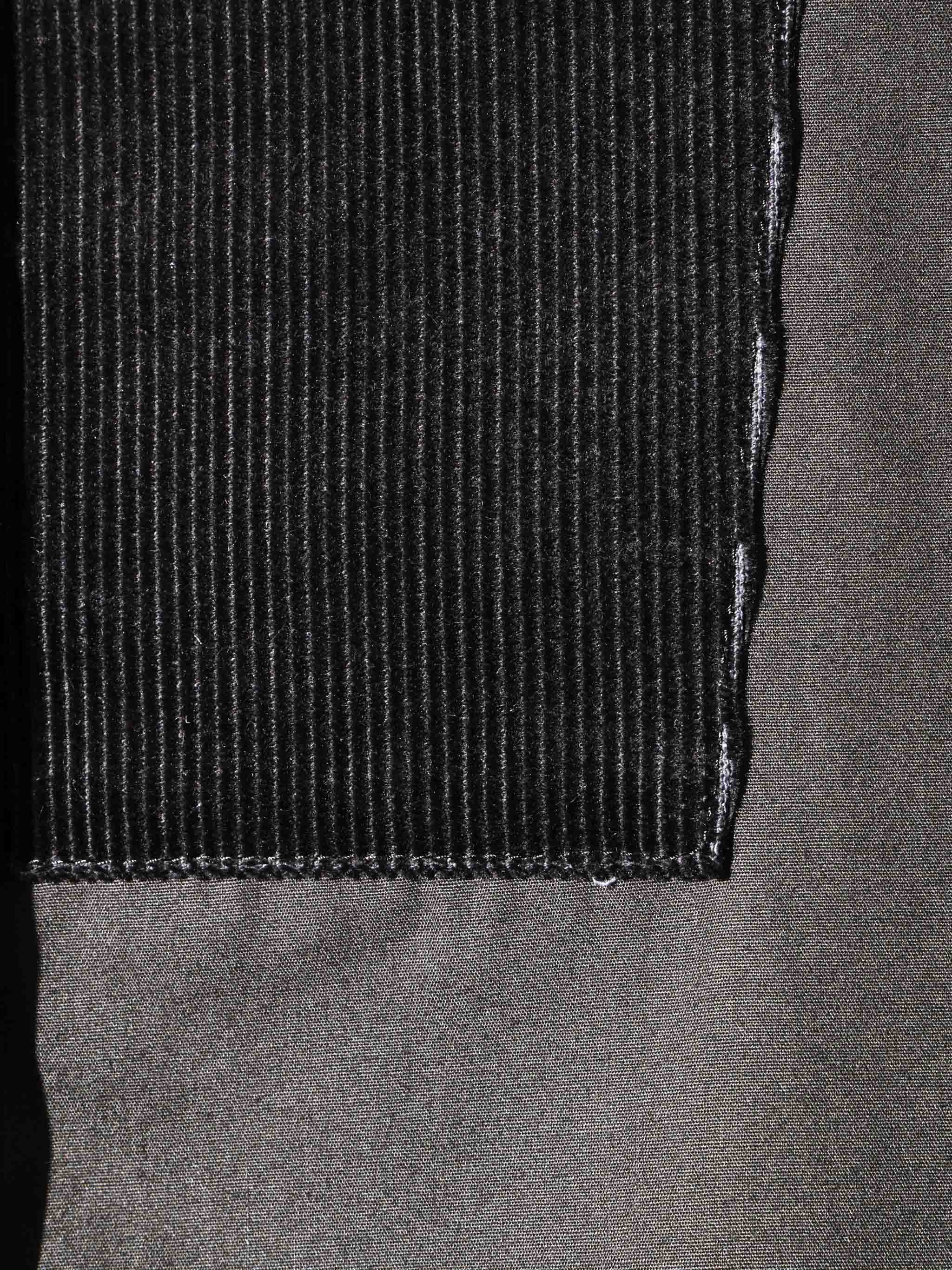 wide shirt with corduroy