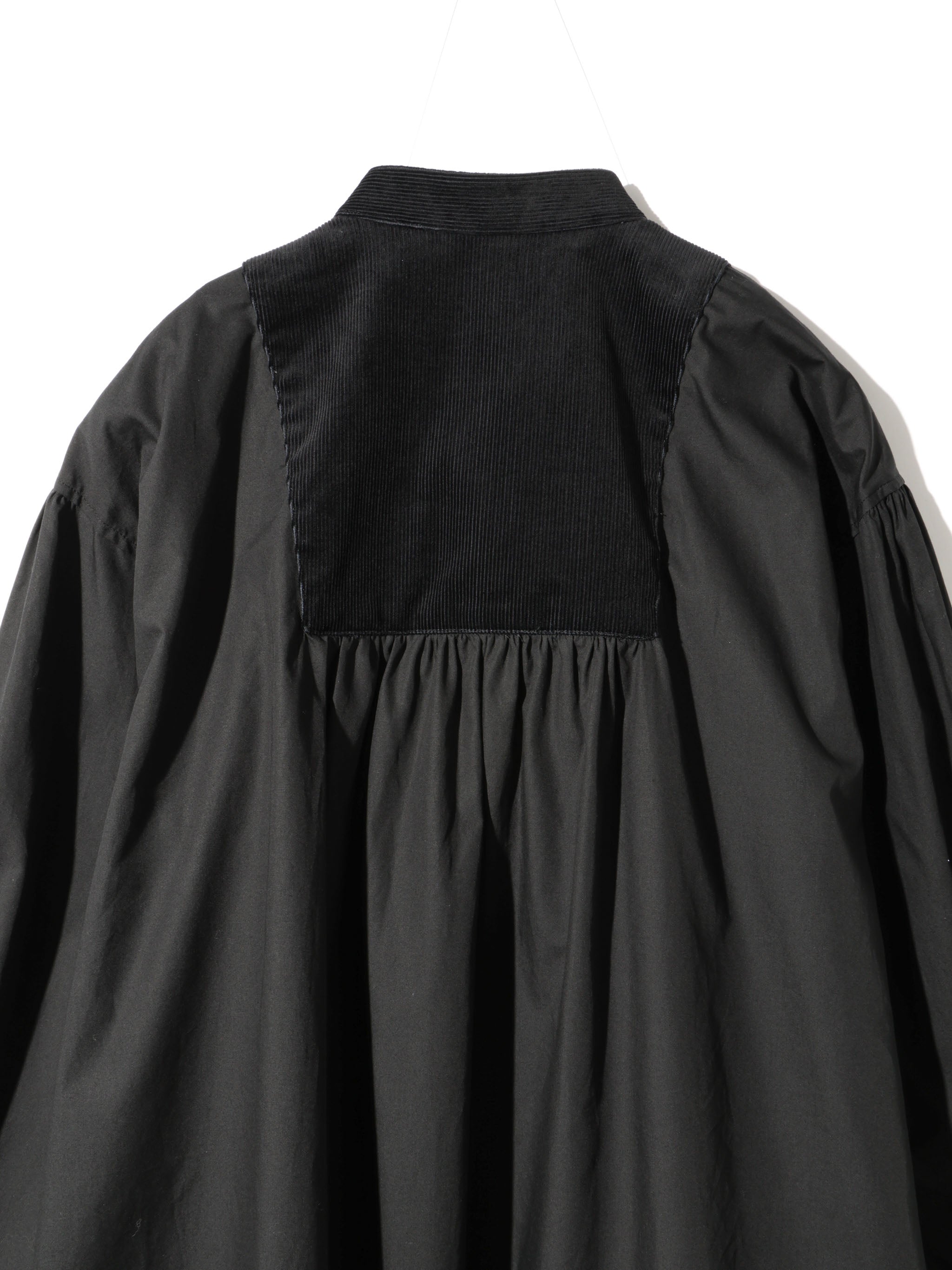 wide shirt with corduroy