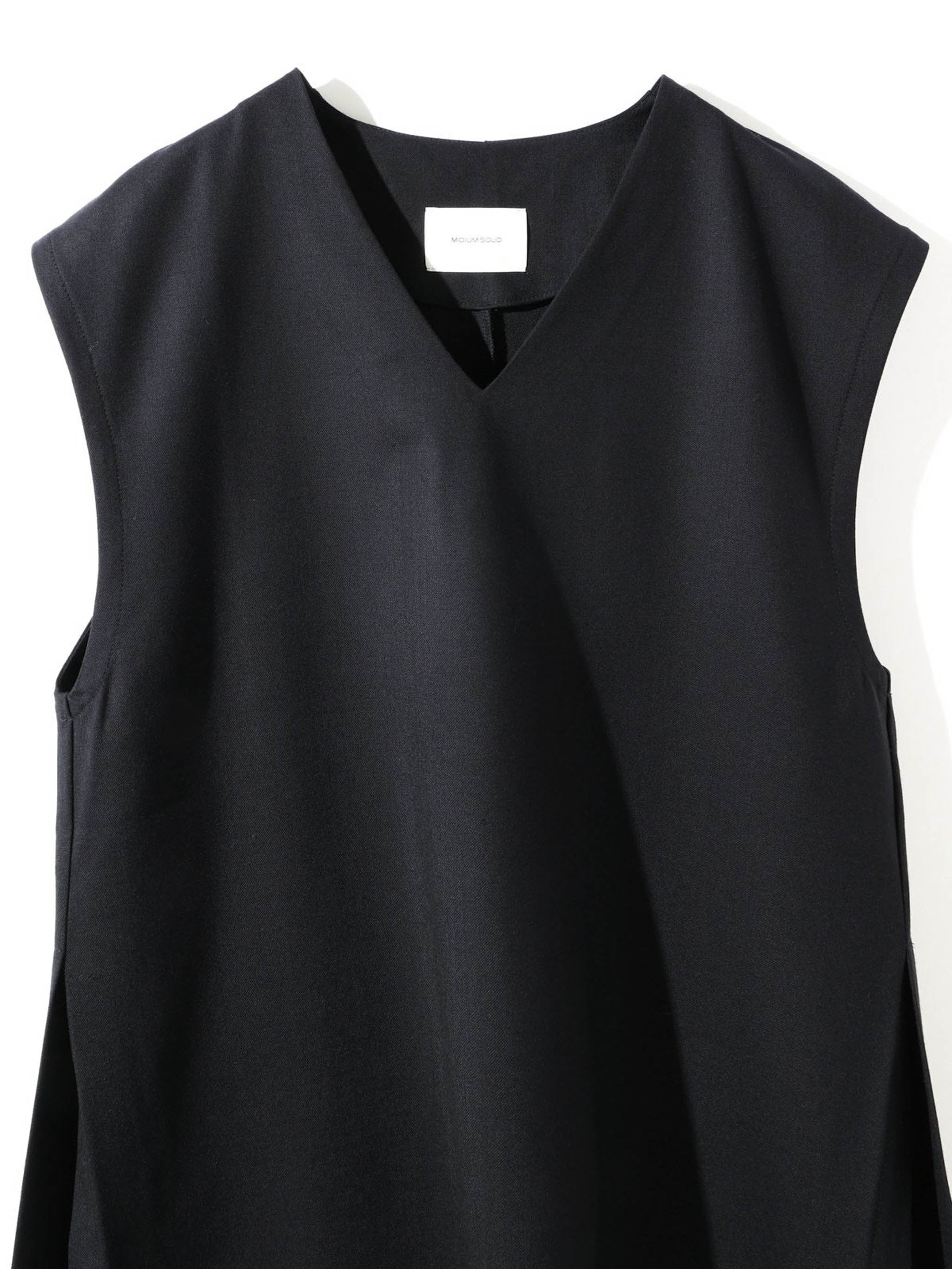 ウールVネックベスト