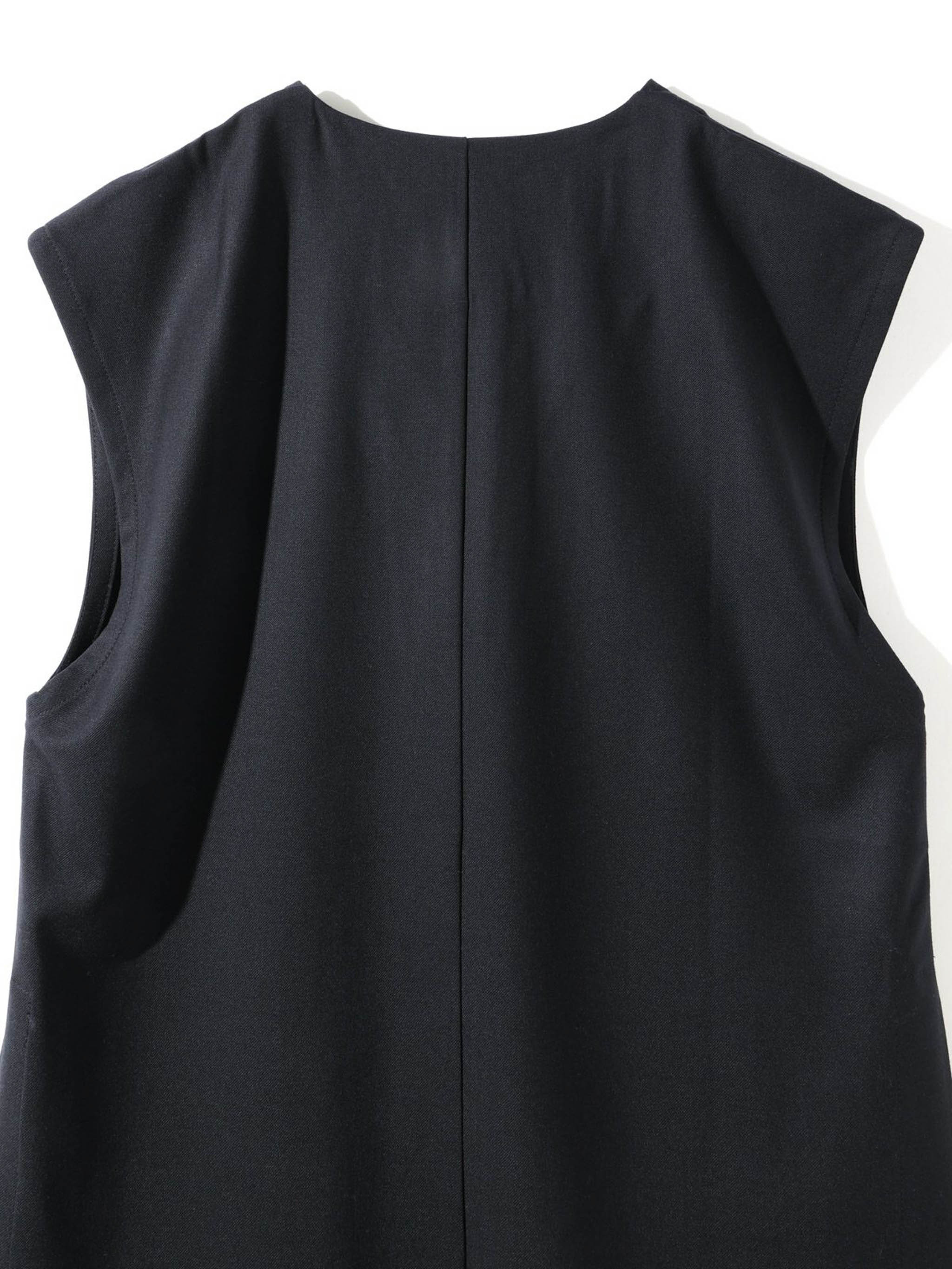 ウールVネックベスト