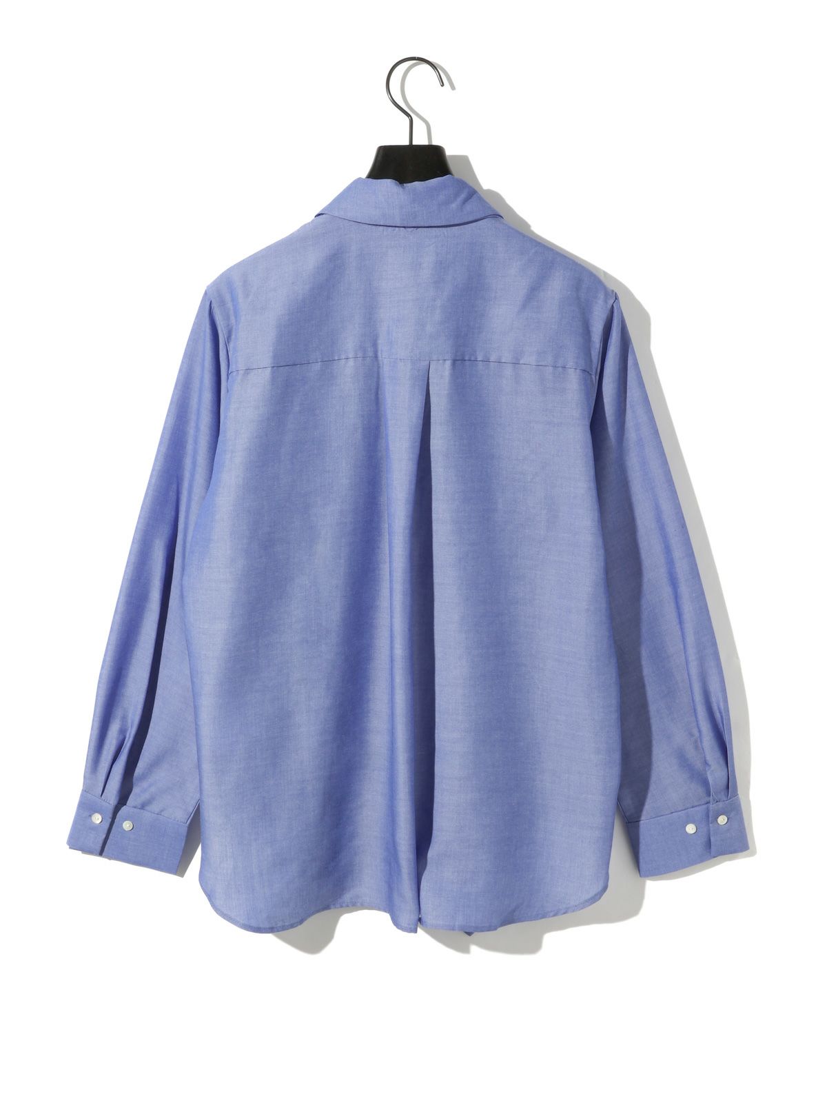 regular collar shirt with tie