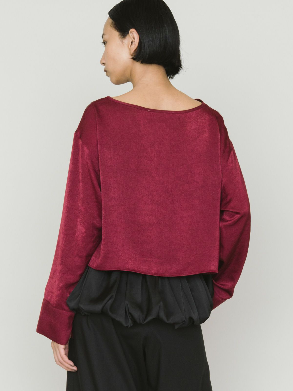 satin pullover