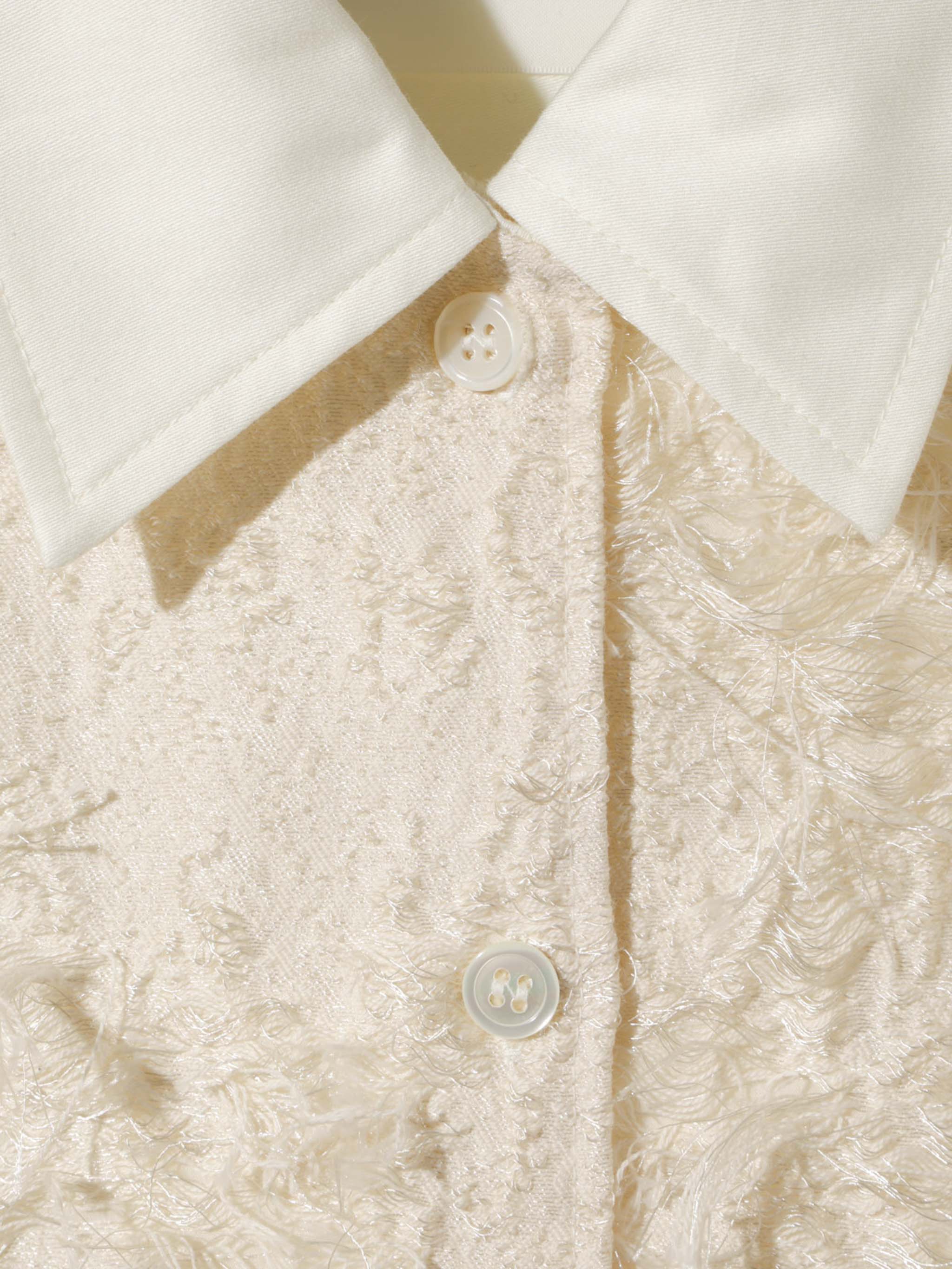 front jacquard shirt