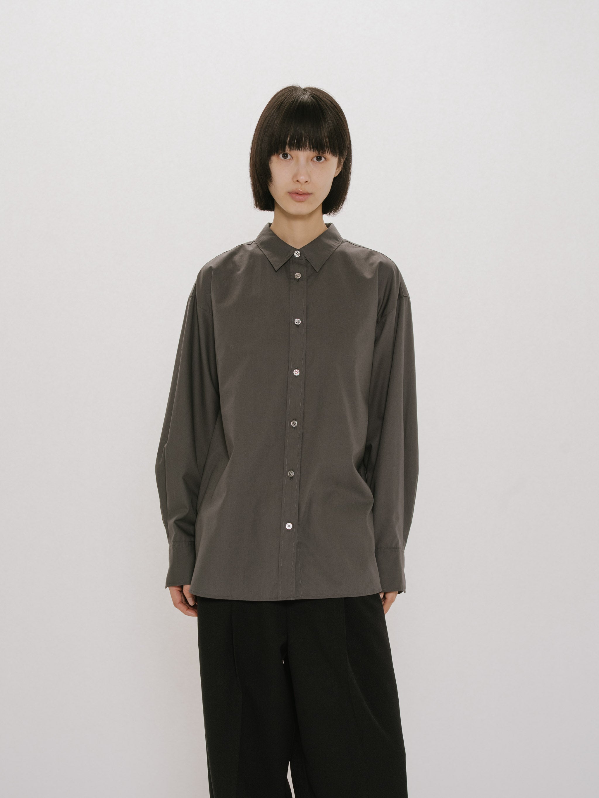 basic backgathered shirt