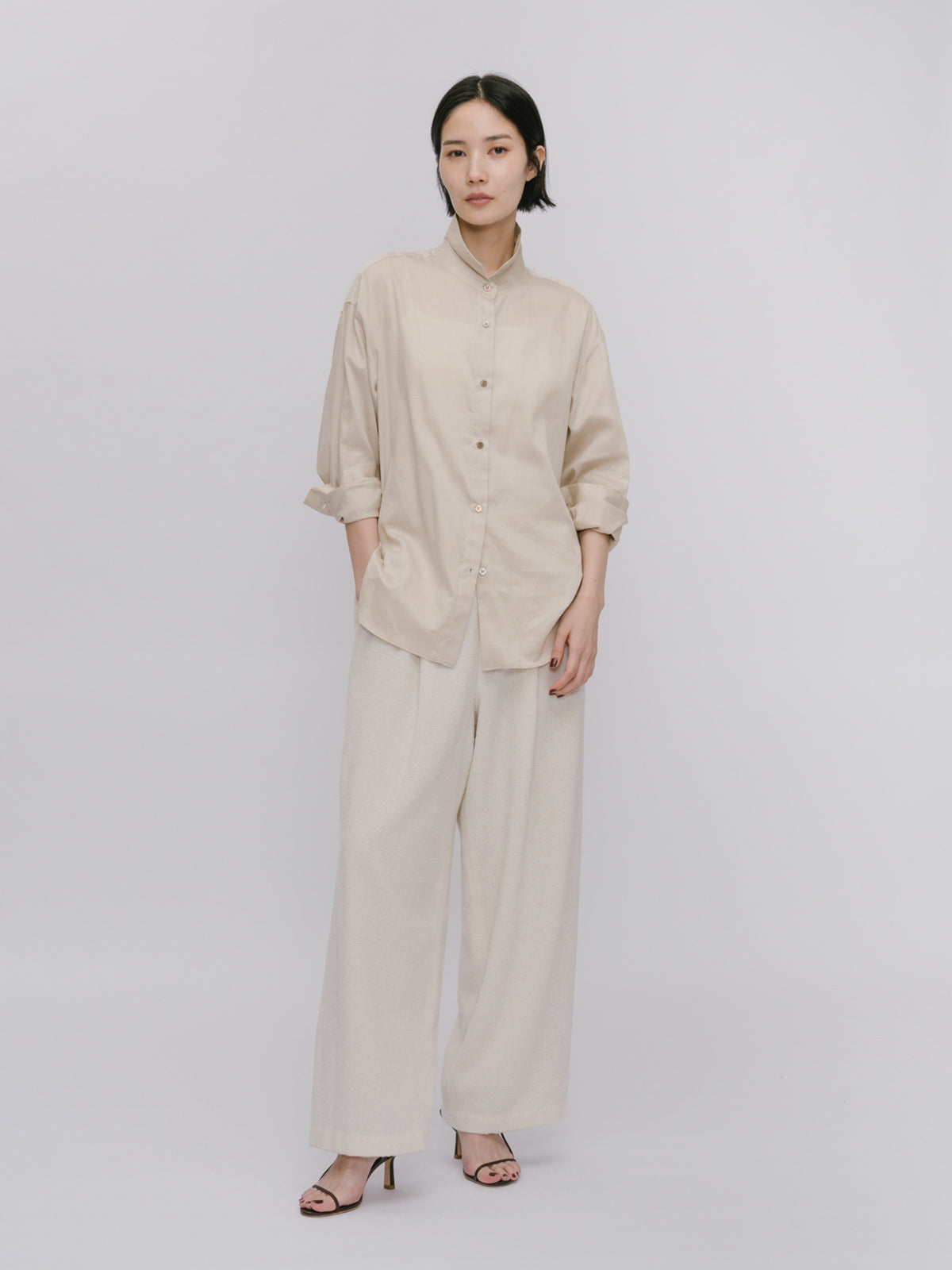 small collar shirt