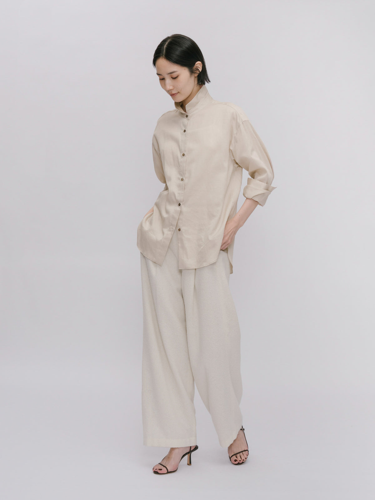 small collar shirt