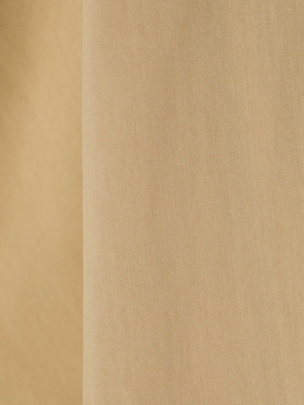 cotton nylon wide shirt