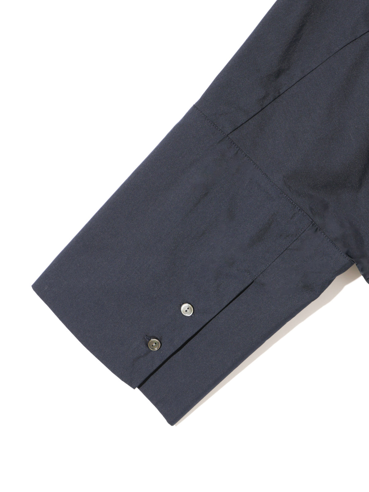 cotton nylon wide shirt