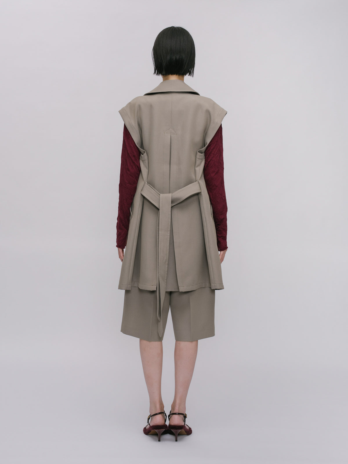 trench gilet