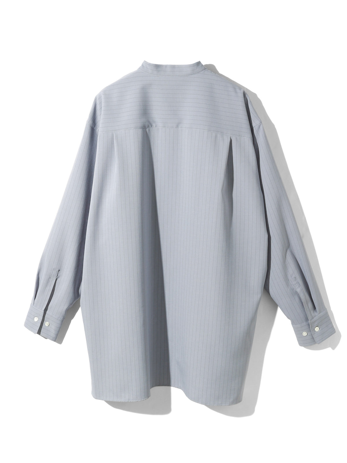 band collar long shirt 3-1076