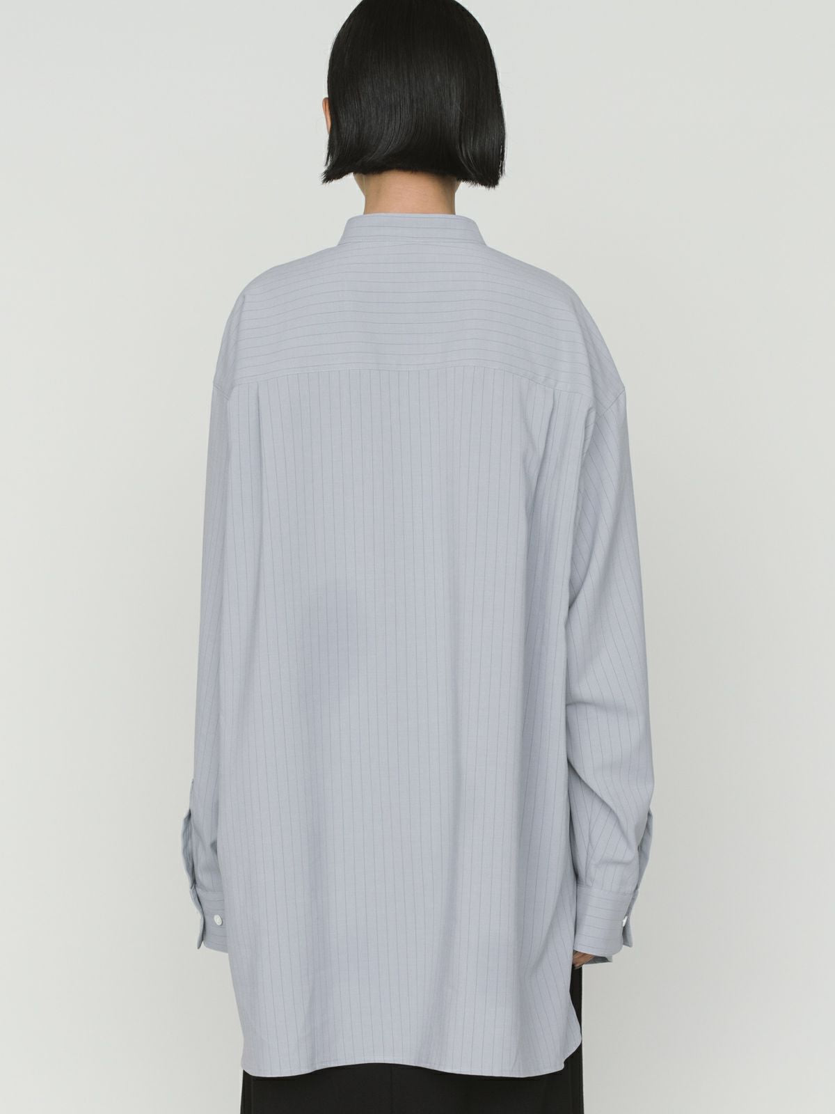 band collar long shit