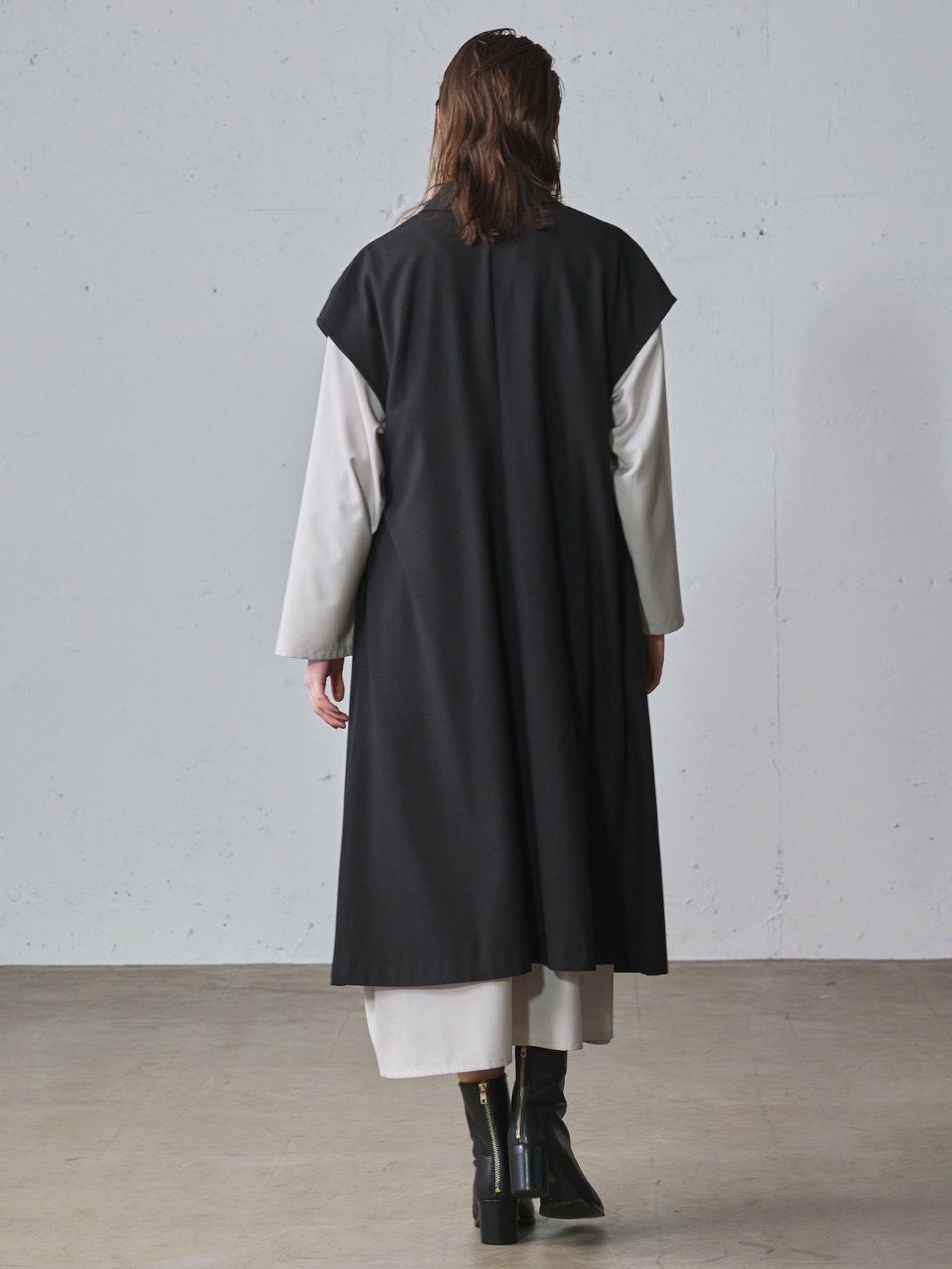 テーラードジレワンピース