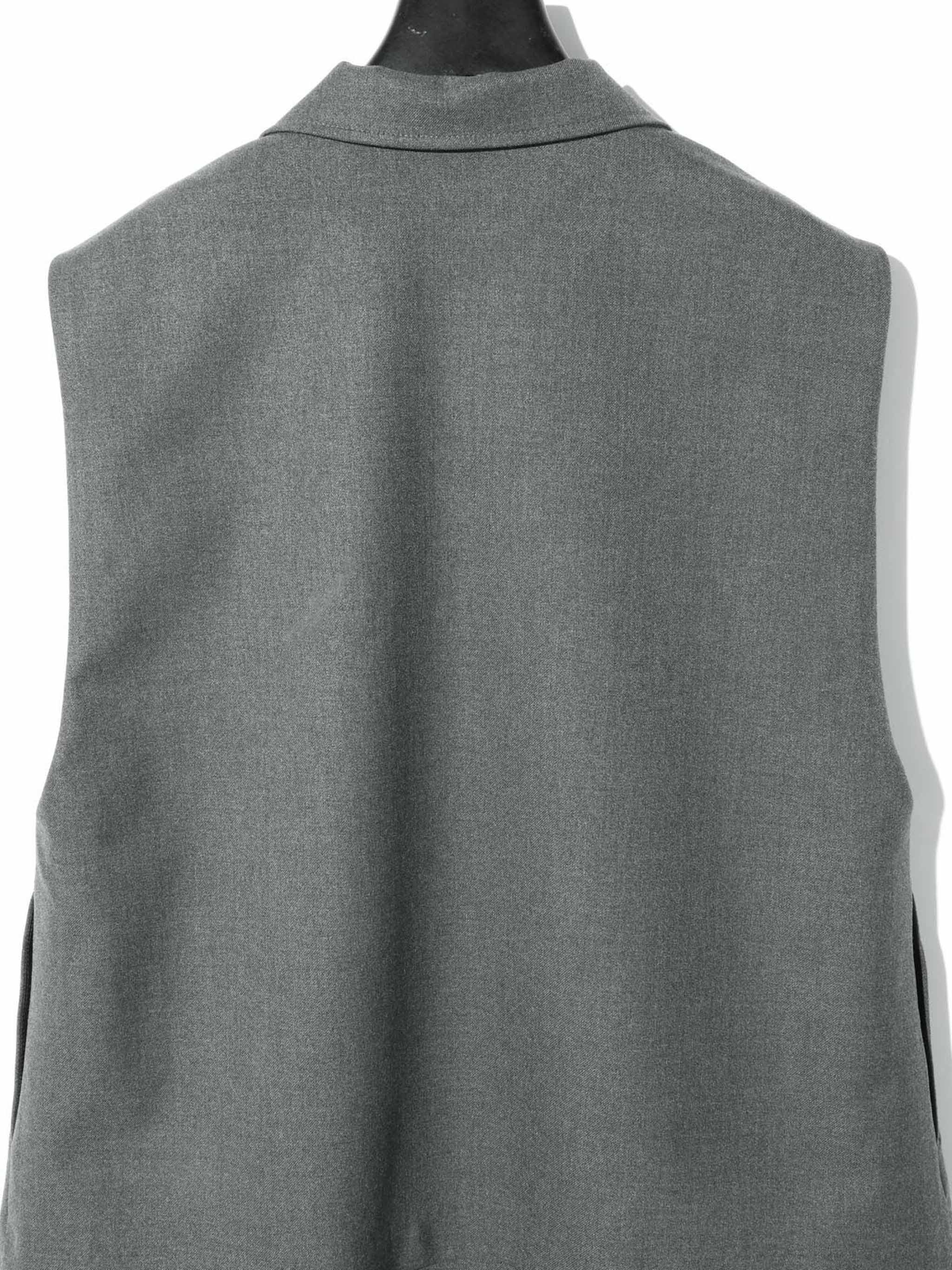 レイヤードロングジレ